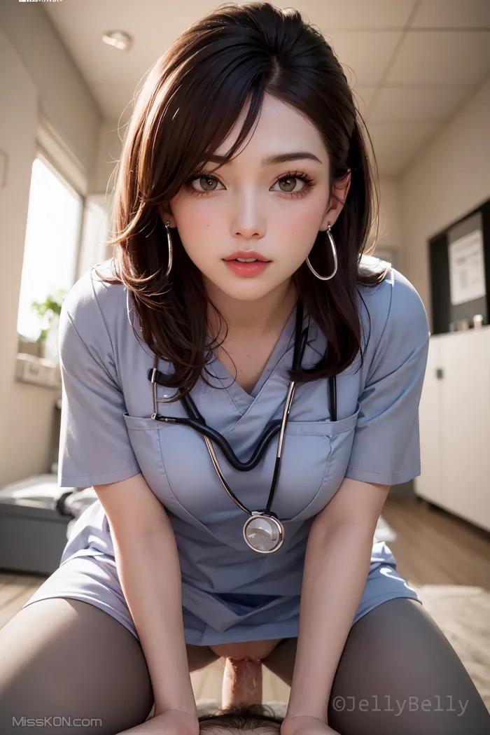 สร้างด้วย AI] เจลลี่เบลลี่: โรงพยาบาล 4 (217 ภาพถ่าย)