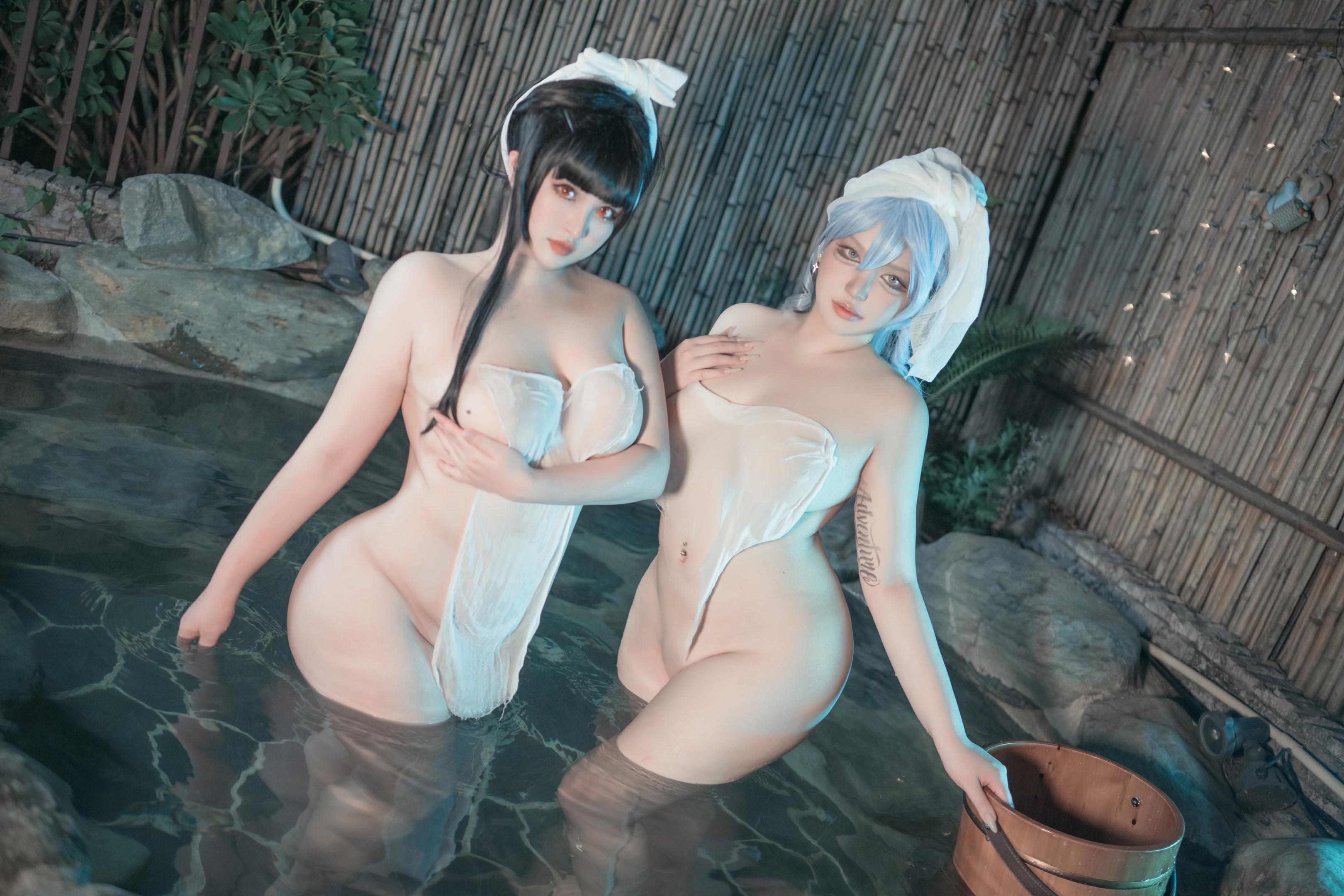 Xia Gege doesn't want to get out of bed - Hot Spring Holiday 46P1V