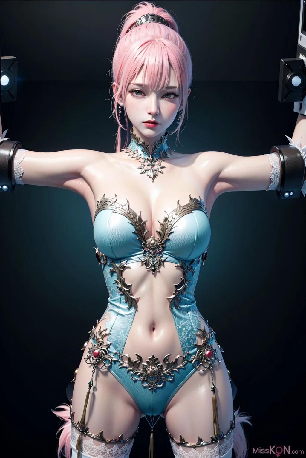 [AI Generated] Beautiful: Machine Milk_extra (41 photos)