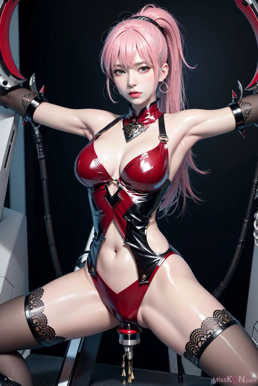 [AI Generated] Beautiful: Machine Milk_extra (41 photos)