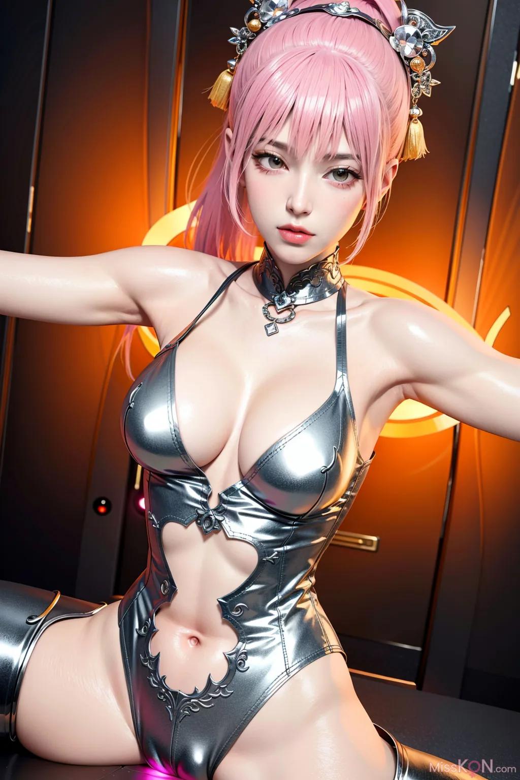 [AI Generated] Beautiful: Machine Milk_extra (41 photos)