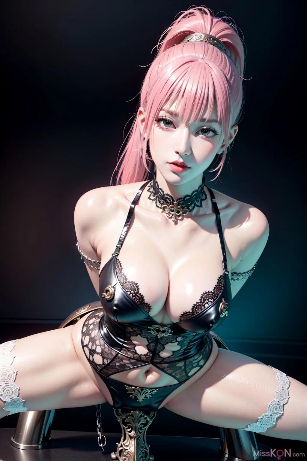 [AI Generated] Beautiful: Machine Milk_extra (41 photos)