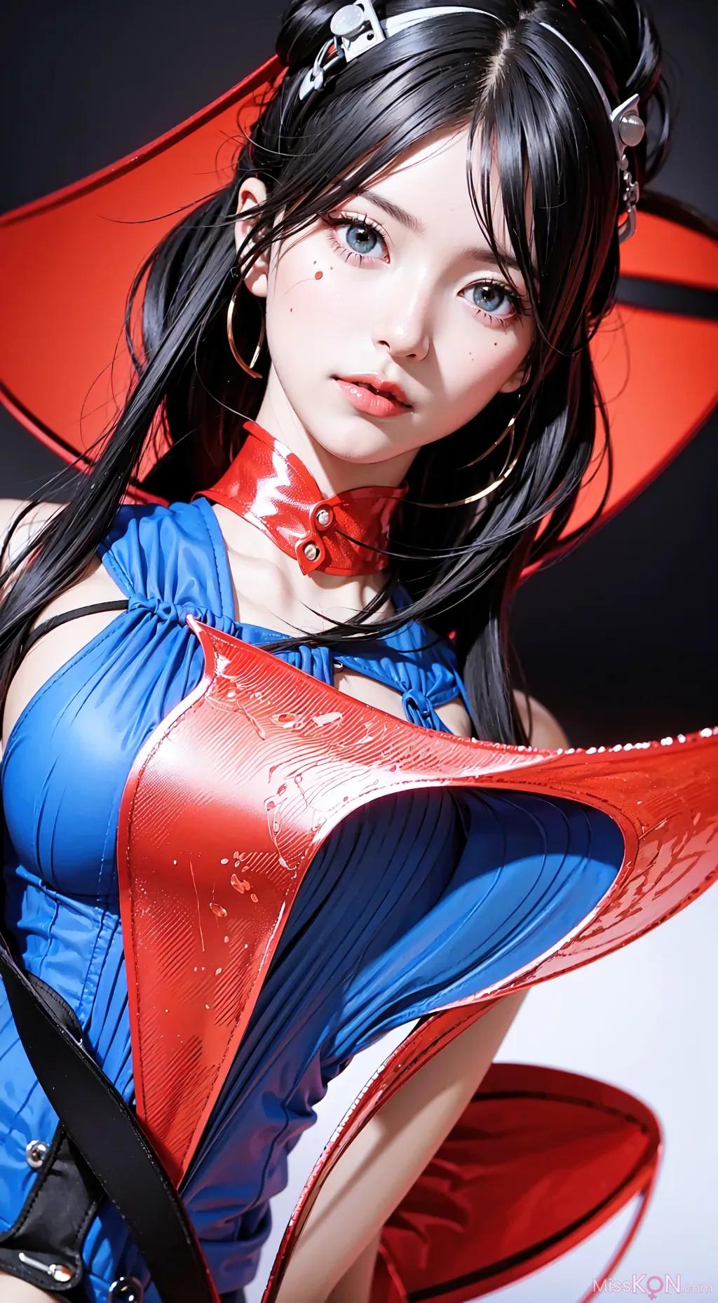 [AI Generated] 赛博少女【墨迹】 (150 photos)