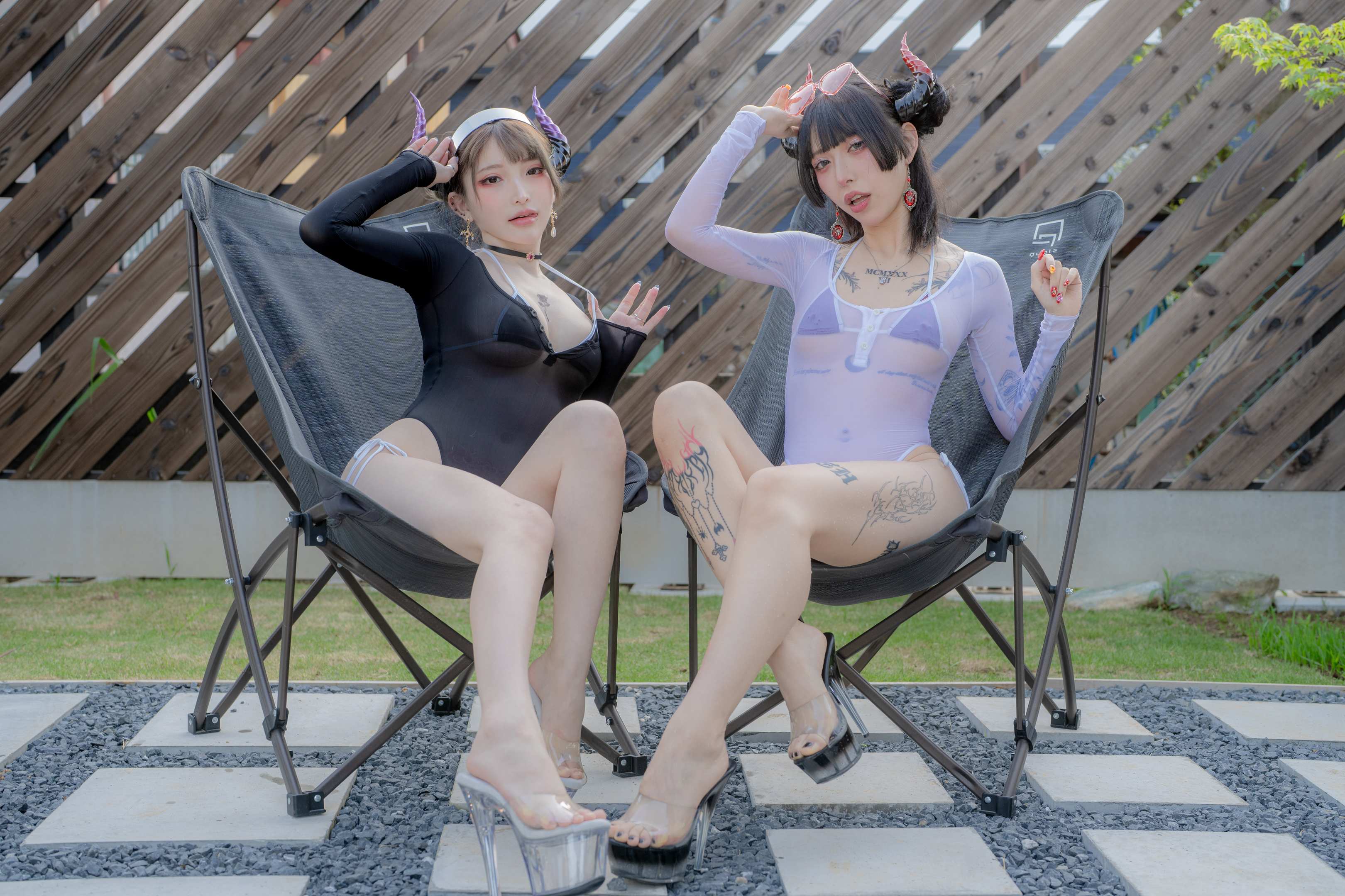 小丁 - 恶魔风水着 18P