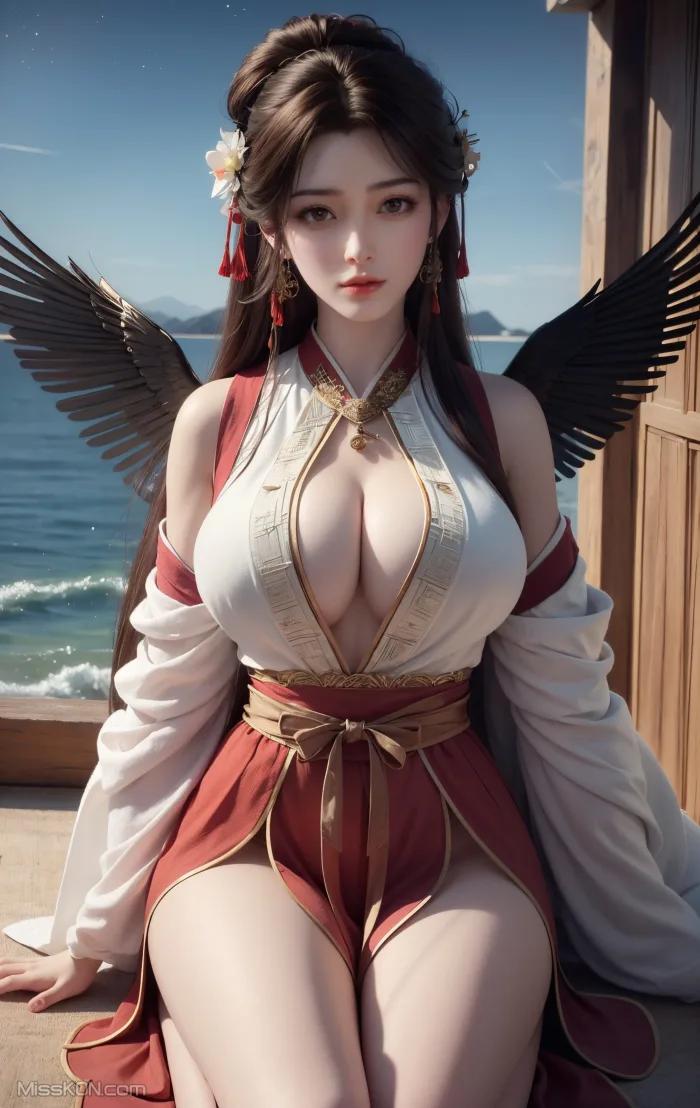 AI 生成] 完美世界-火桑女1【墨跡】 (141 張照片)
