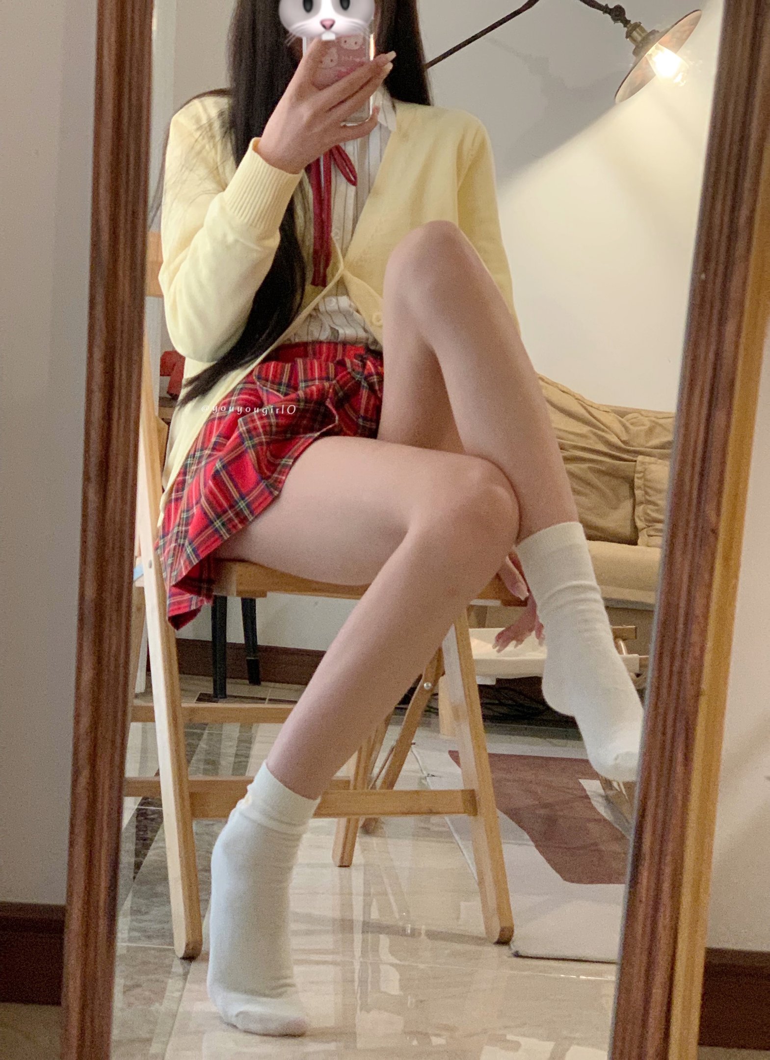 Neko-chan - Sakura Ze JK Đồng phục 47P