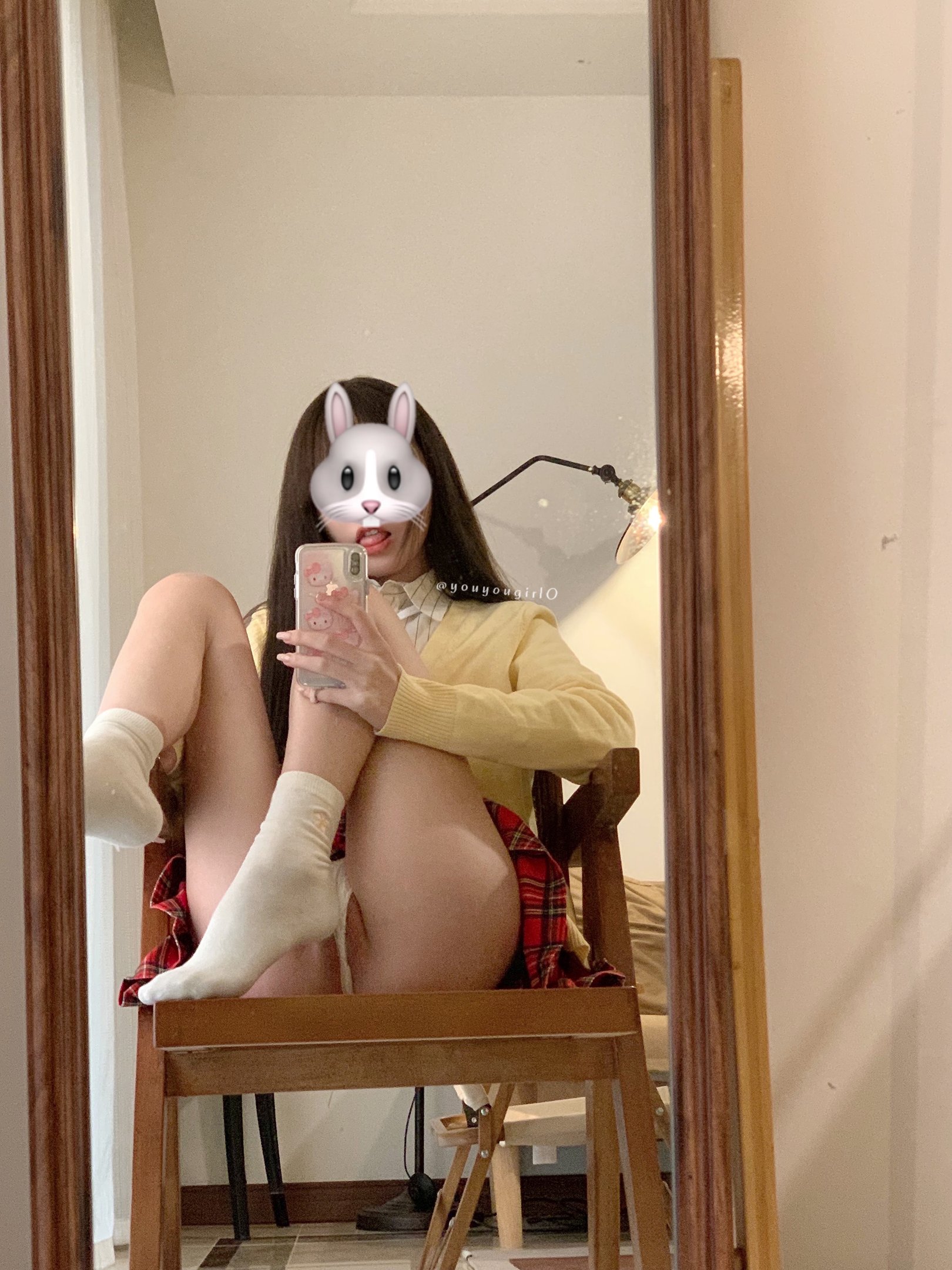 Neko-chan - Sakura Ze JK Đồng phục 47P
