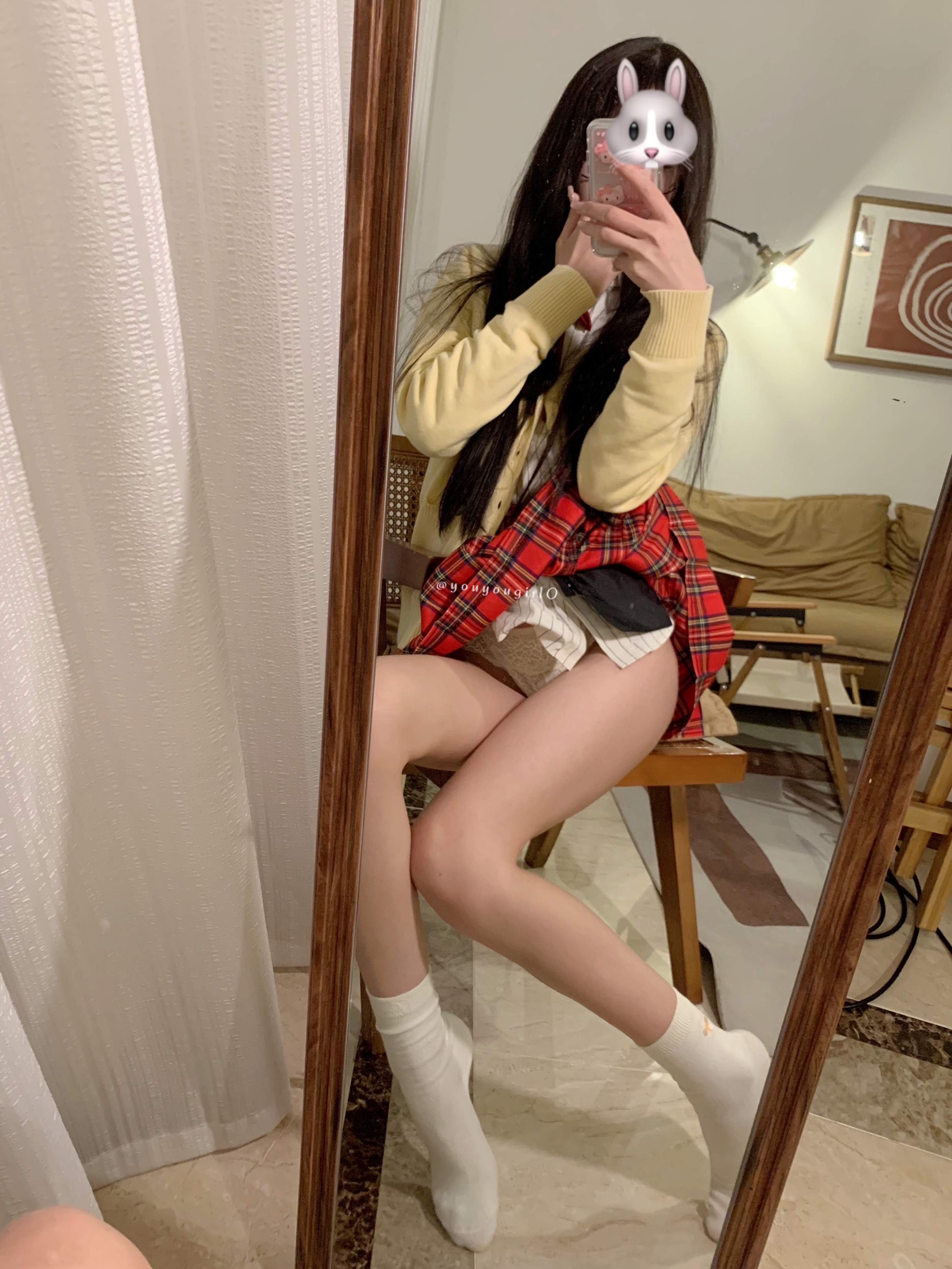 Neko-chan - Sakura Ze JK Đồng phục 47P