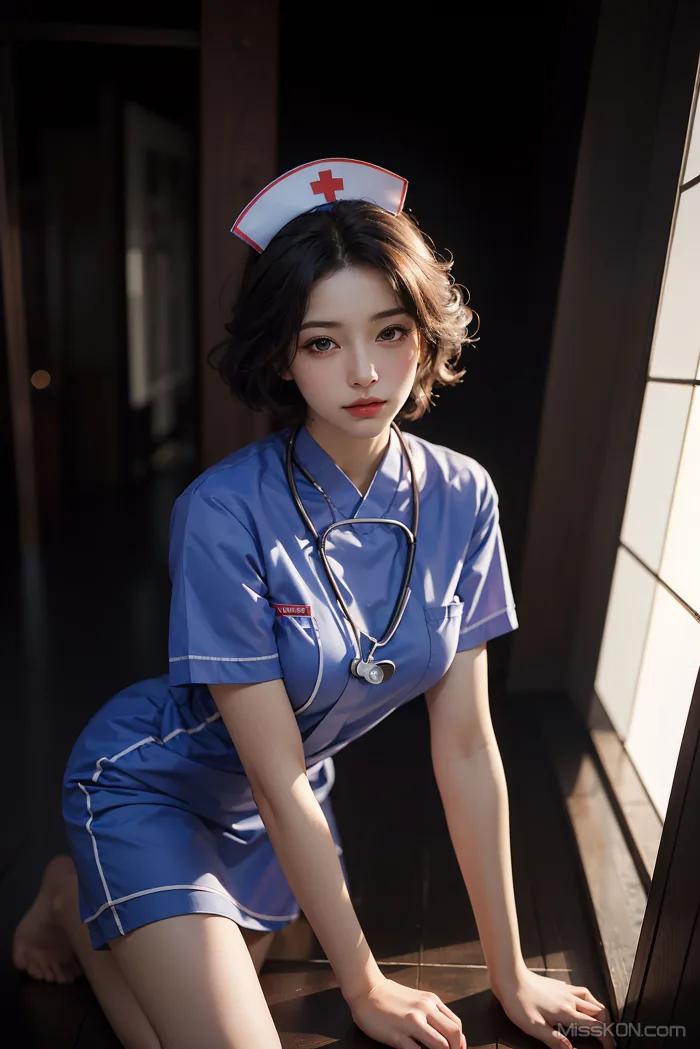 ［AI 生成］ビューティフル: セクシー ナース エクストラ 2 (104枚の写真)