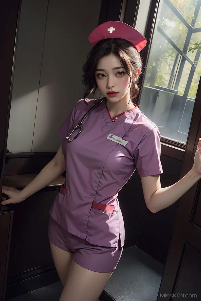 [AI Generated] Beautiful: Sexy Nurse extra 2 (104 photos)