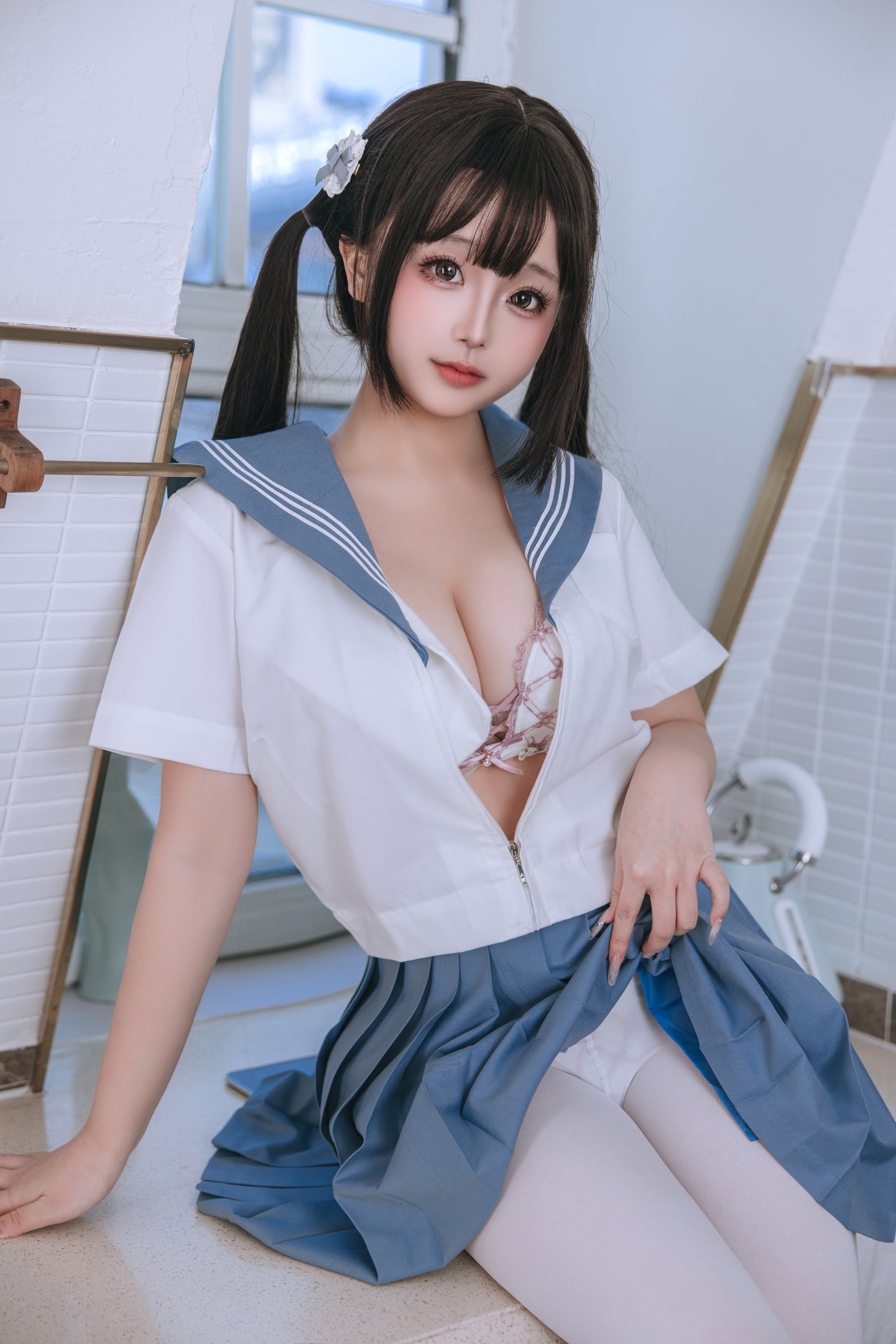 Hinajiao JK制服学妹 화보 세트 201P