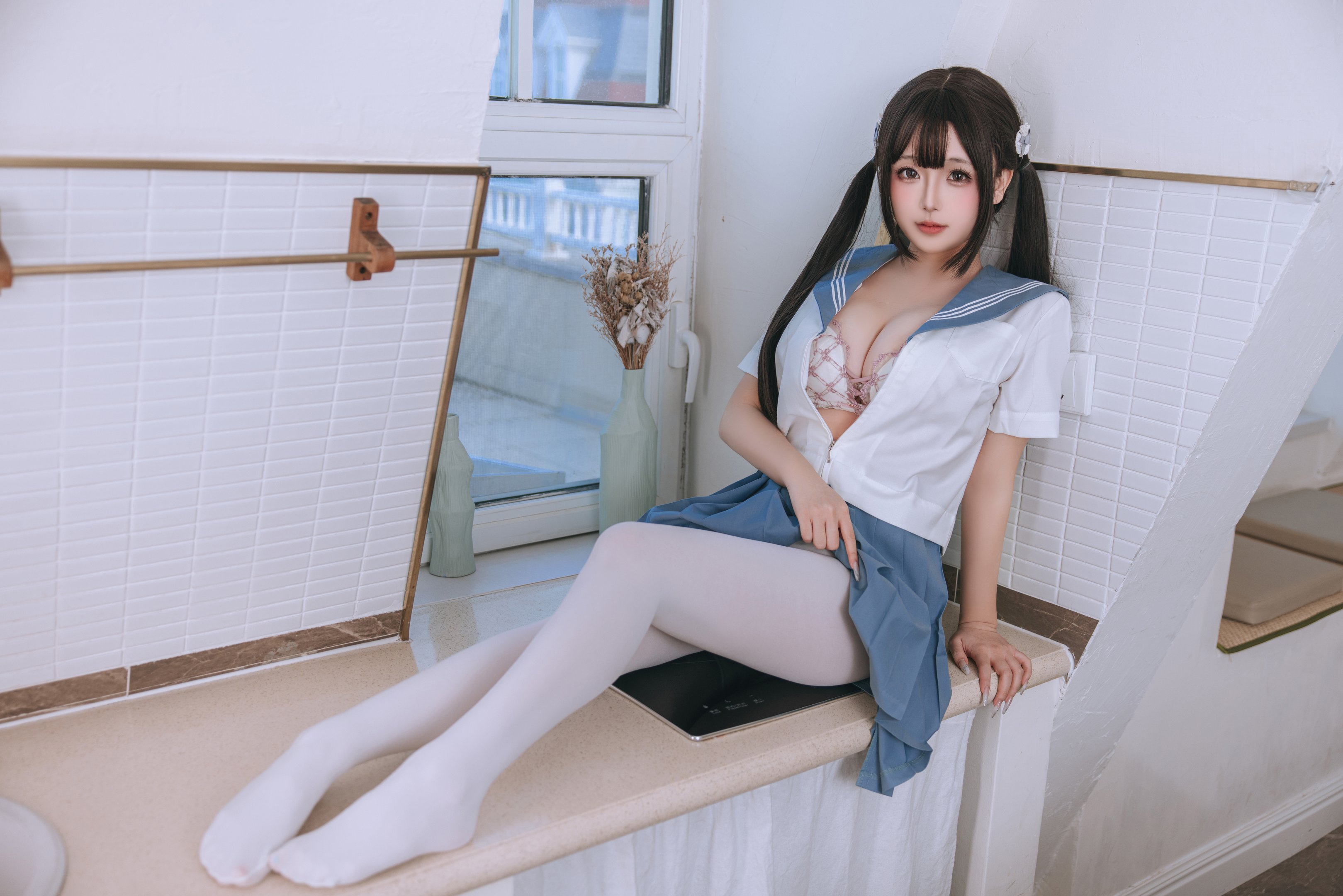 Hinajiao JK制服学妹 화보 세트 201P