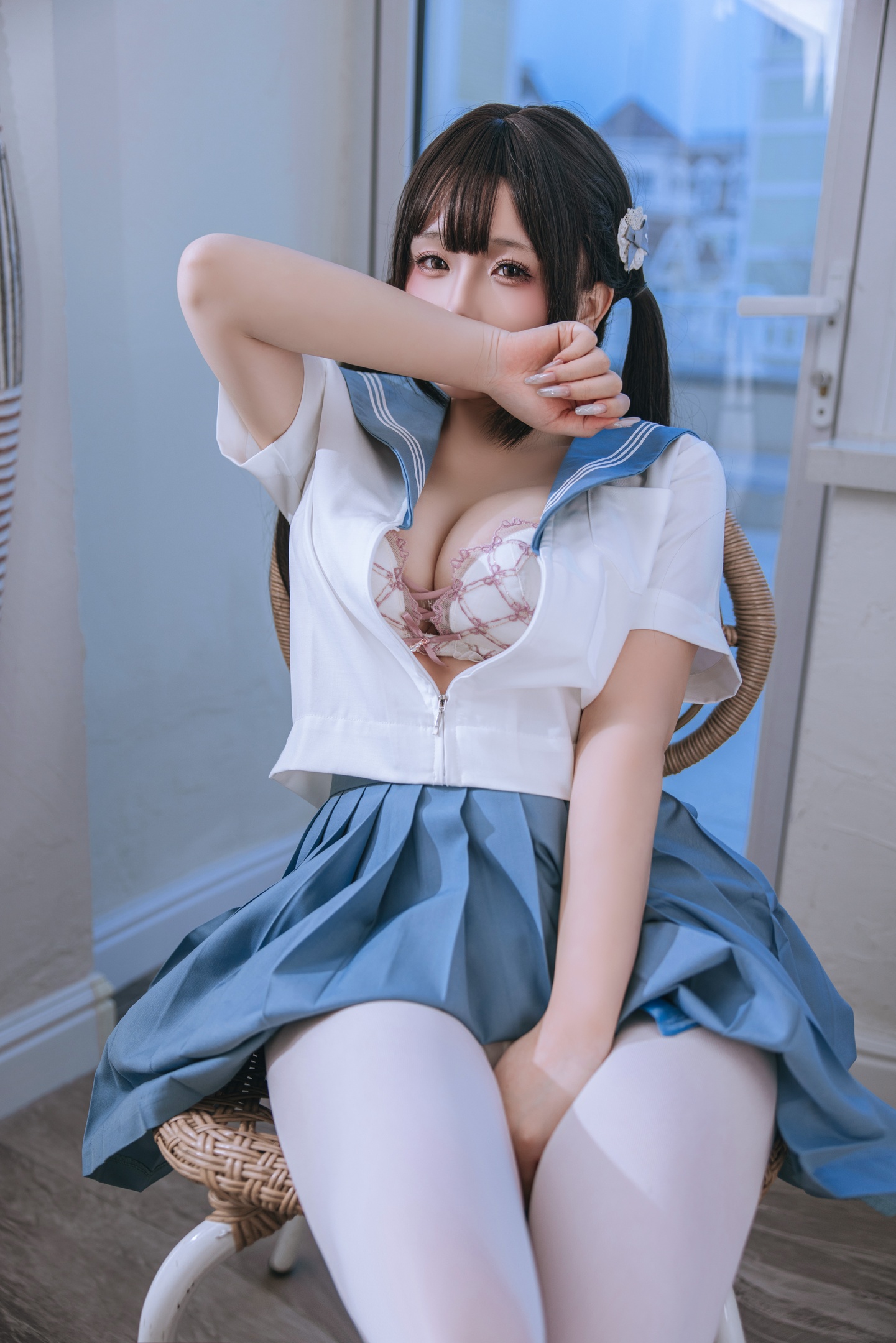 Hinajiao JK制服学妹 화보 세트 201P