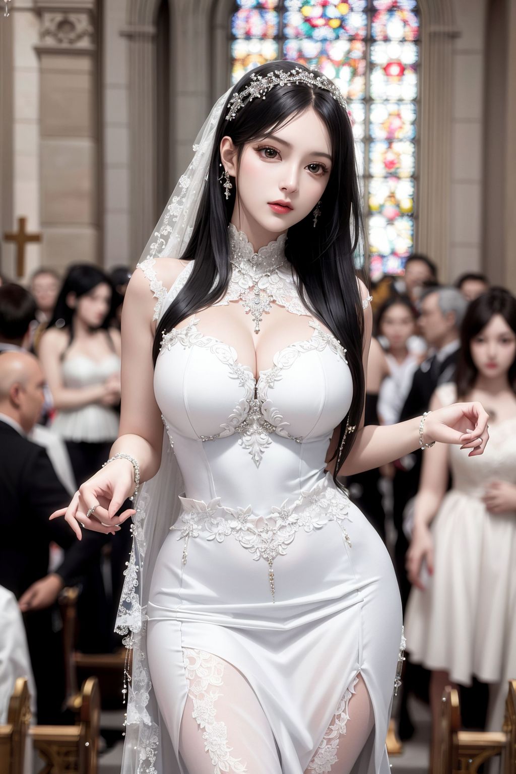 AI 생성] 아름다운 – Lust Bride 추가 (56장 사진)