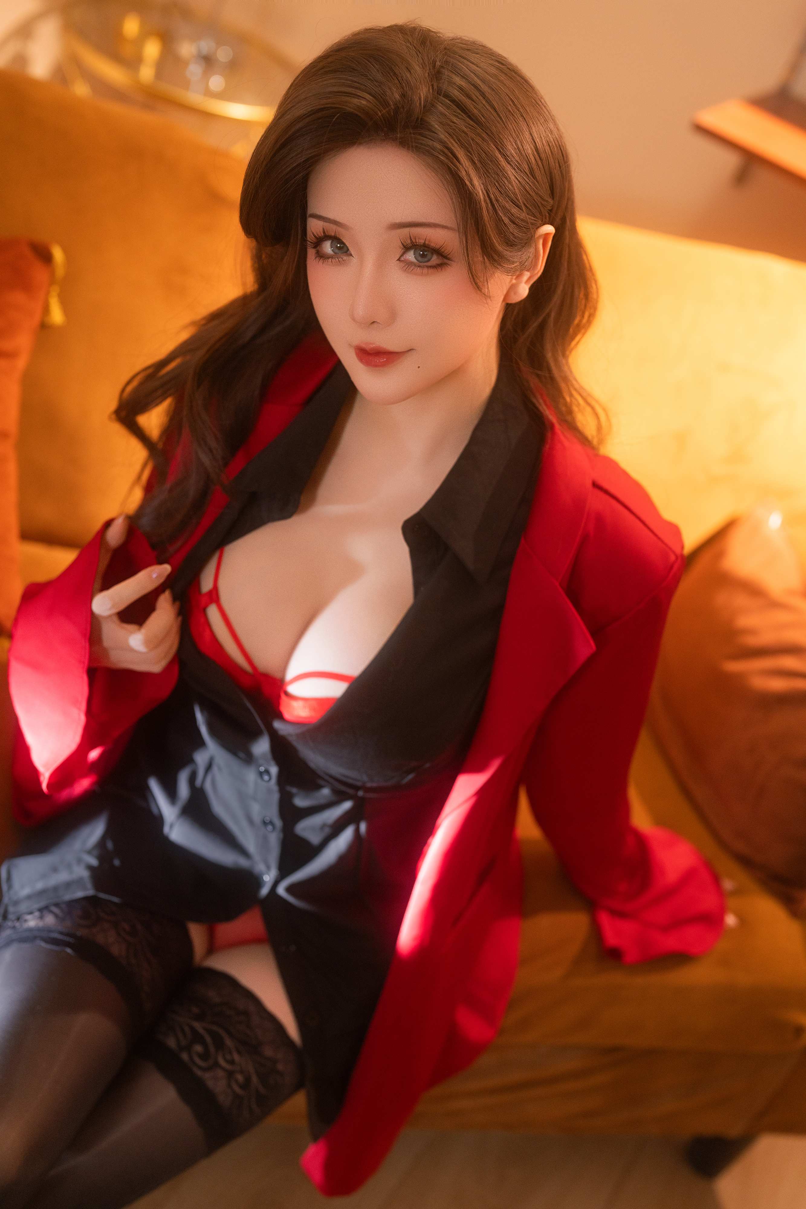 星之遲遲《訓狗日記》黑絲高跟Cosplay寫真
