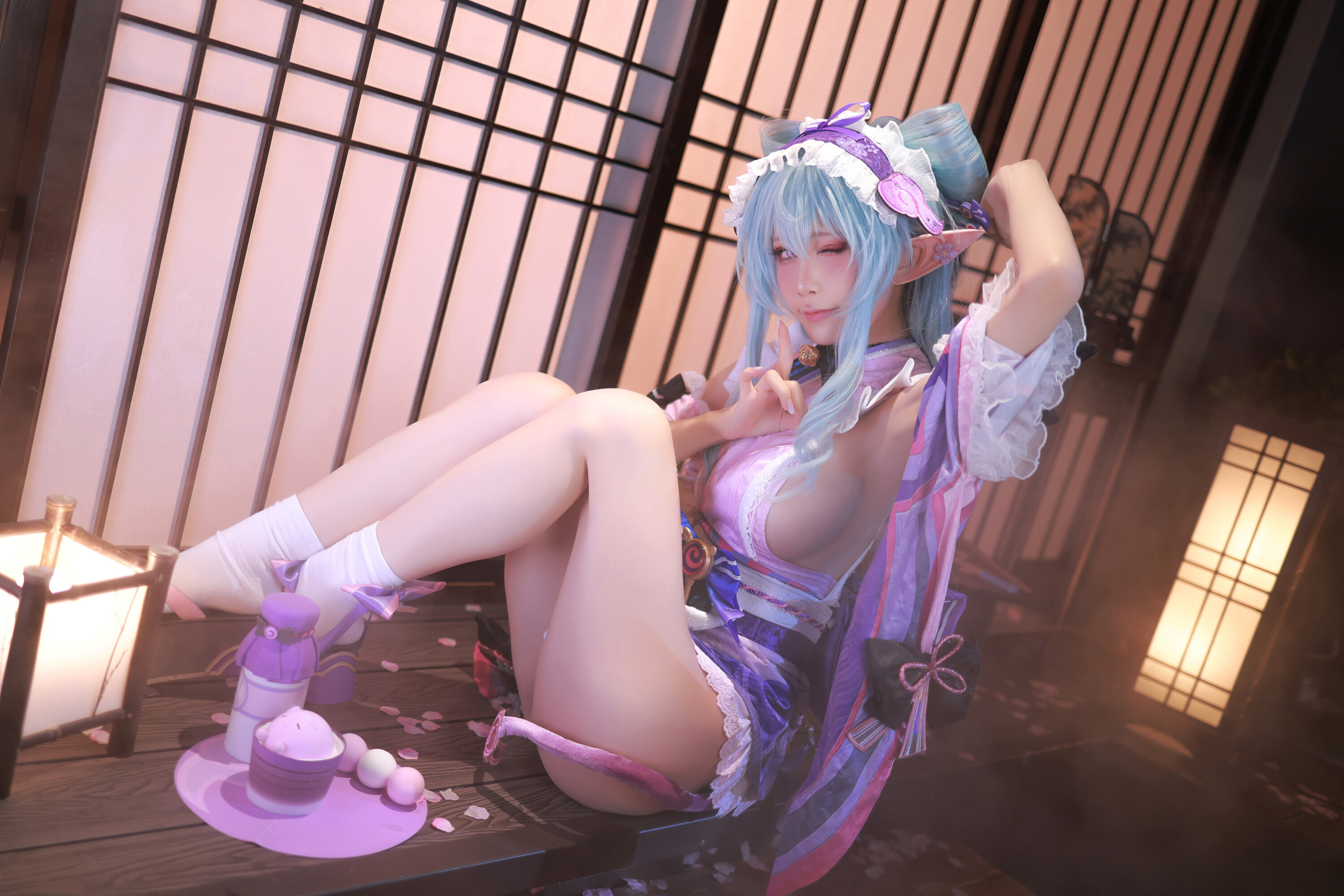 Mizumiao Aqua Yumemizuki Mizuki 코스프레 사진 세트