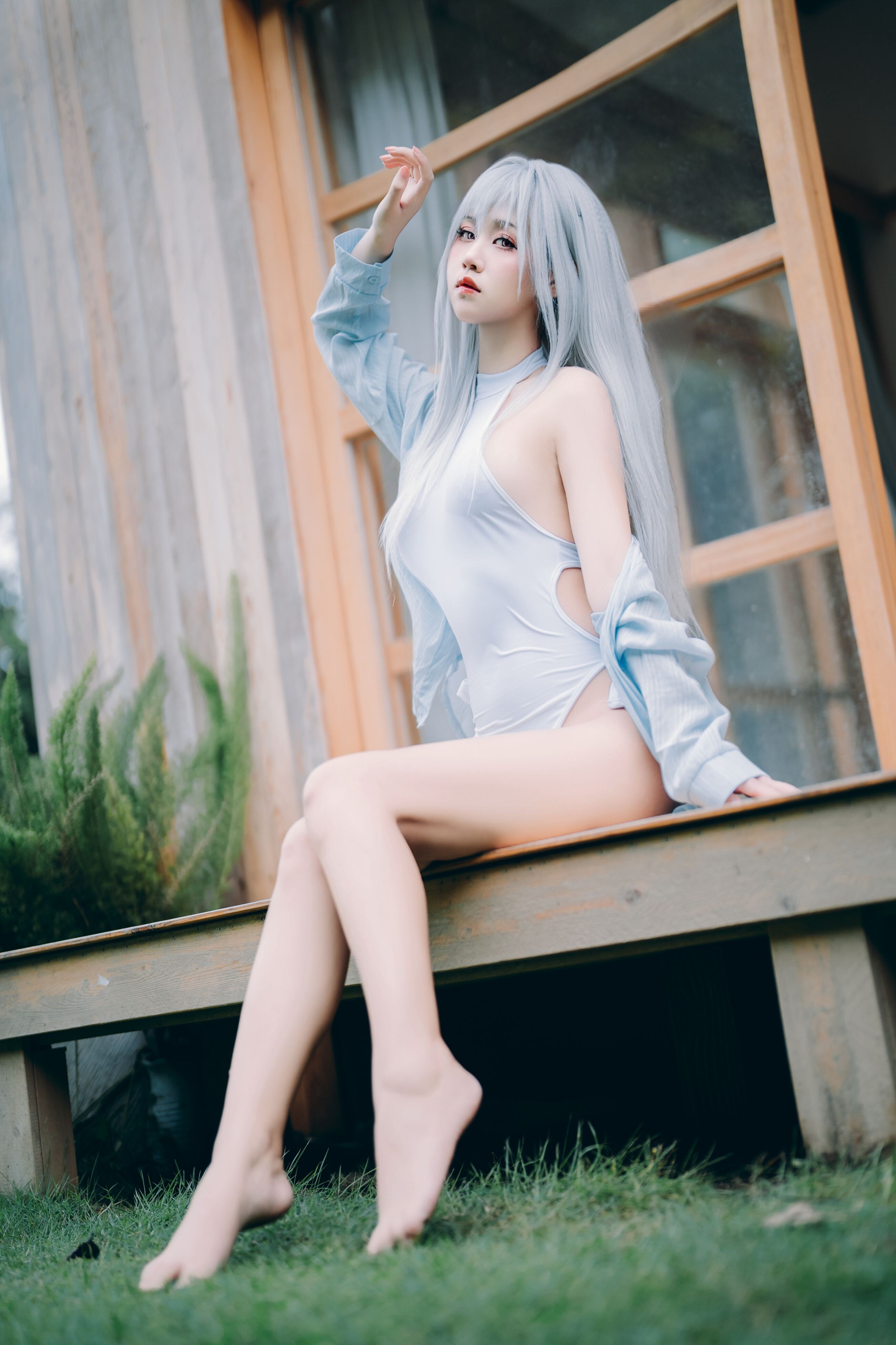 萌芽儿o0 - 白泳装