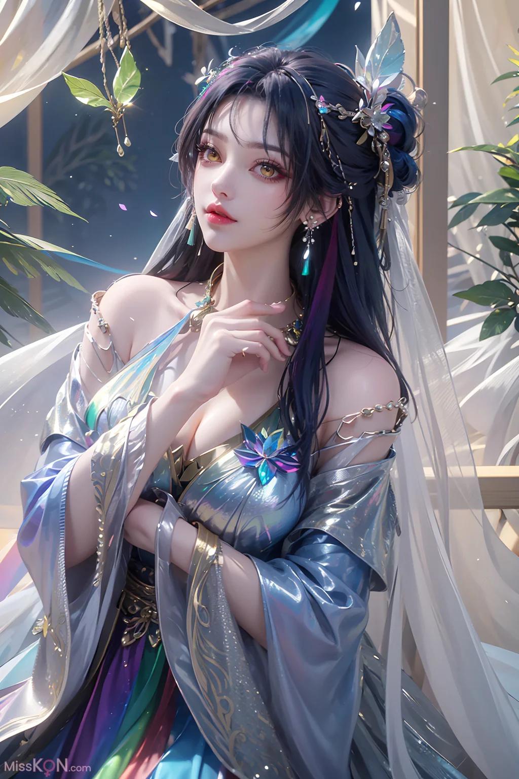 AI Tạo]  百炼成神-白月蓉 (30 ảnh)