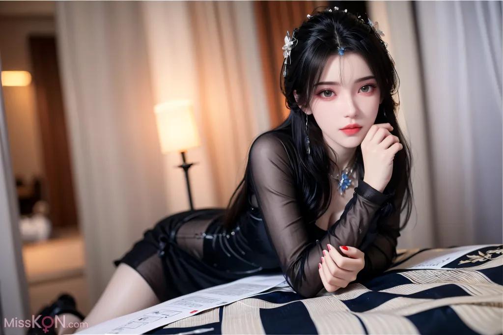 AI Generated] Xian Niè - Lǐ Mù Wǎn 【Kē Lè】 (41 photos)
