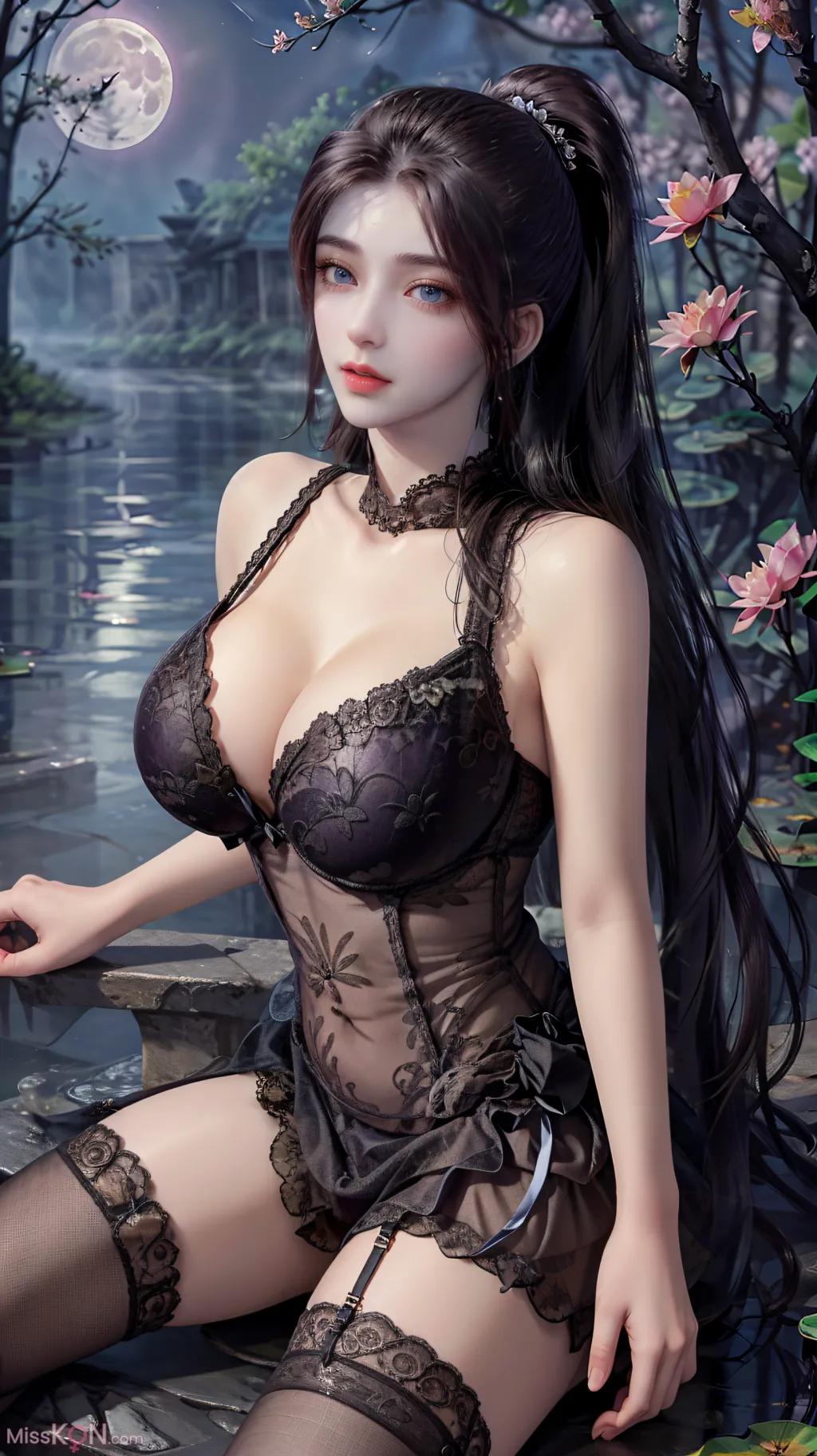 AI-Generated Dragon Snake Tale - Tang Zichén (50 photos)