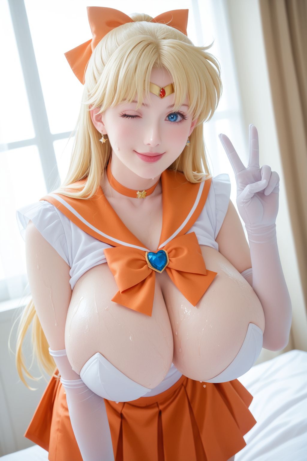 AI-Generated Sailor Venus Minako Aino (76 photos)