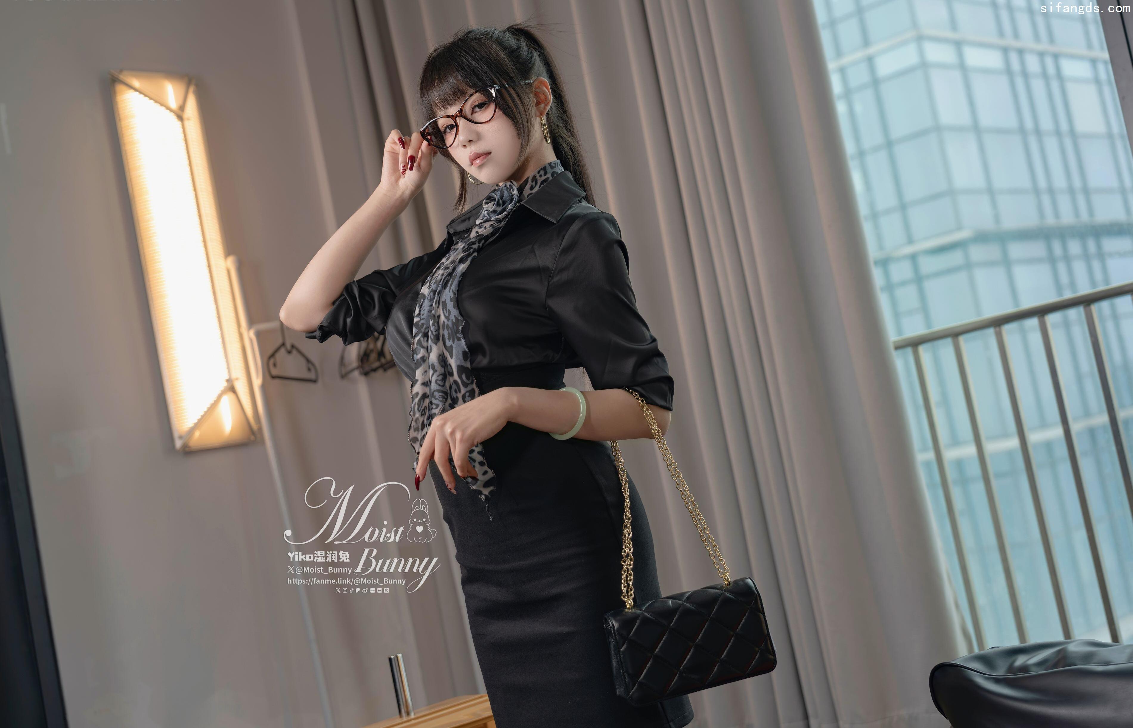 กัด一口兔娘 Yiko ชุ่มฉ่ำ兔 -  แผนการของประธาน 144P1V