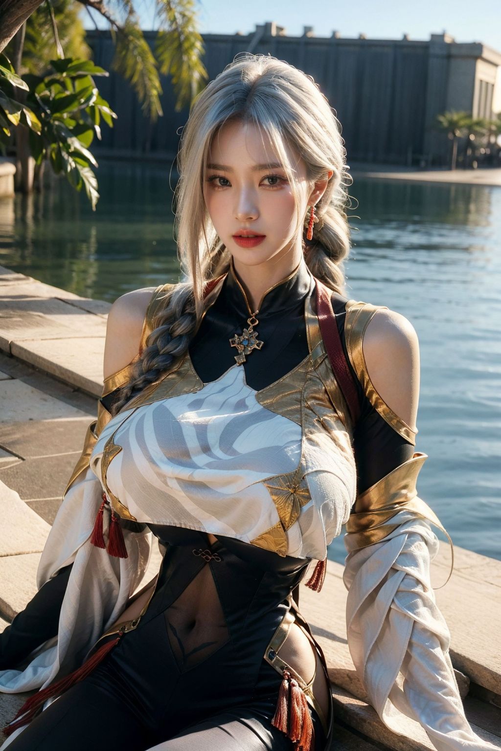 AI 제작 擬實画風 - 언니의 검령 COS (163장 사진)
