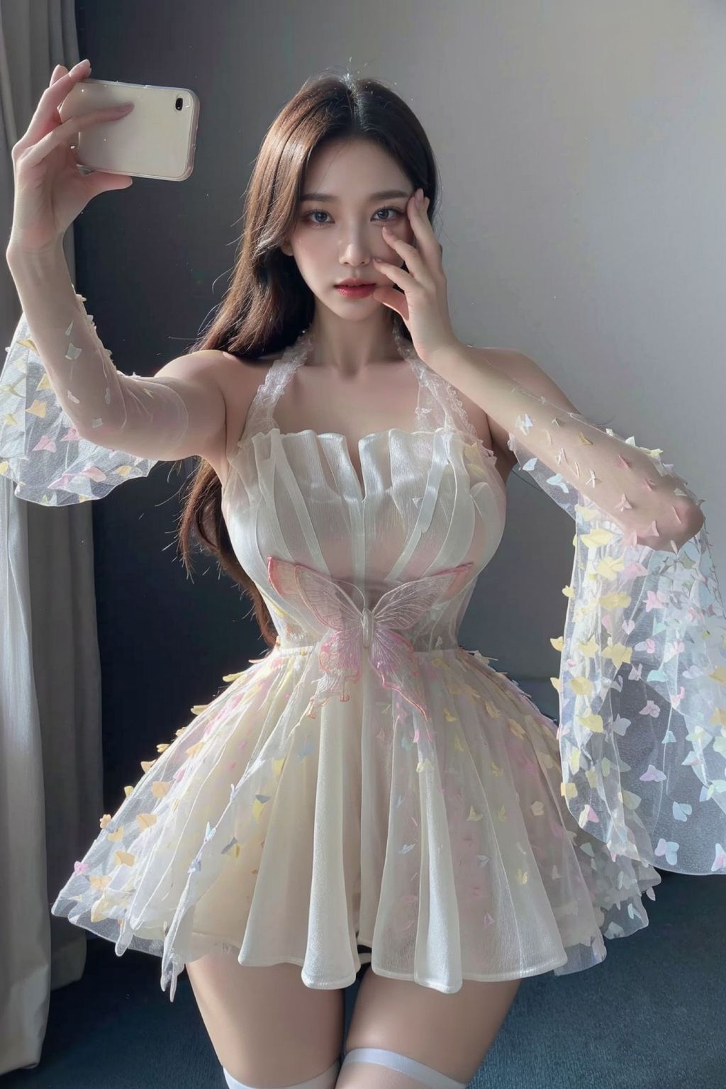 AI 제작 擬實画風 - 언니의 검령 COS (163장 사진)