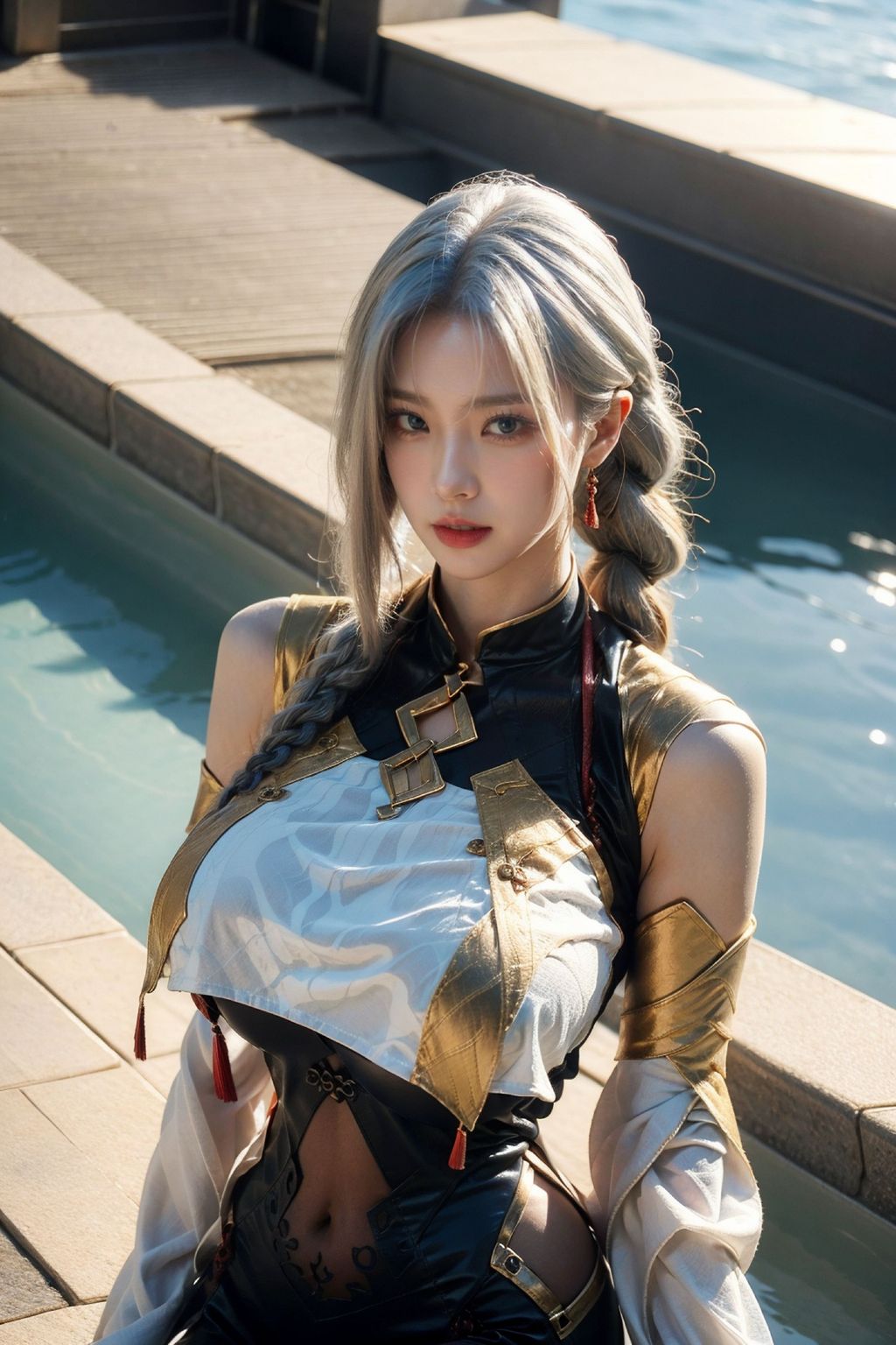 AI Tạo] Phong cách vẽ chân thực - Cosplay Kiếm Linh của chị gái (163 ảnh)