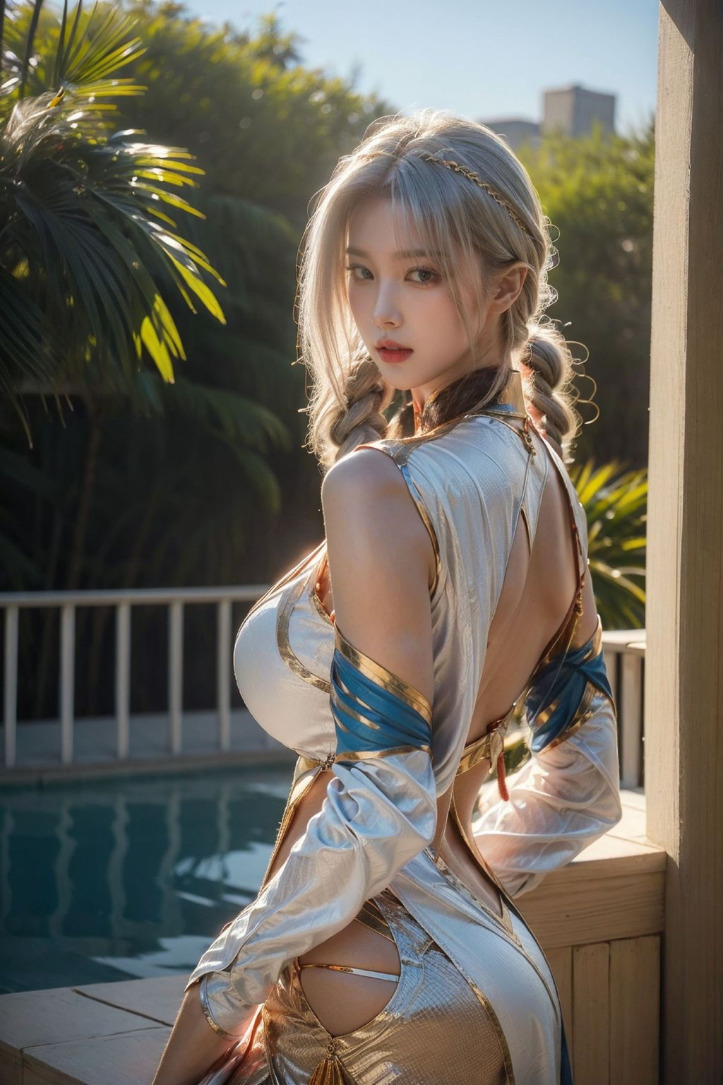 AI Tạo] Phong cách vẽ chân thực - Cosplay Kiếm Linh của chị gái (163 ảnh)