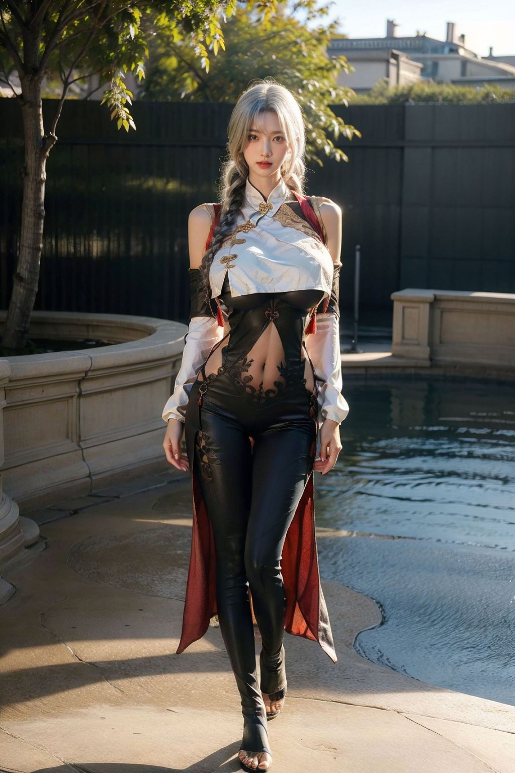 AI Tạo] Phong cách vẽ chân thực - Cosplay Kiếm Linh của chị gái (163 ảnh)
