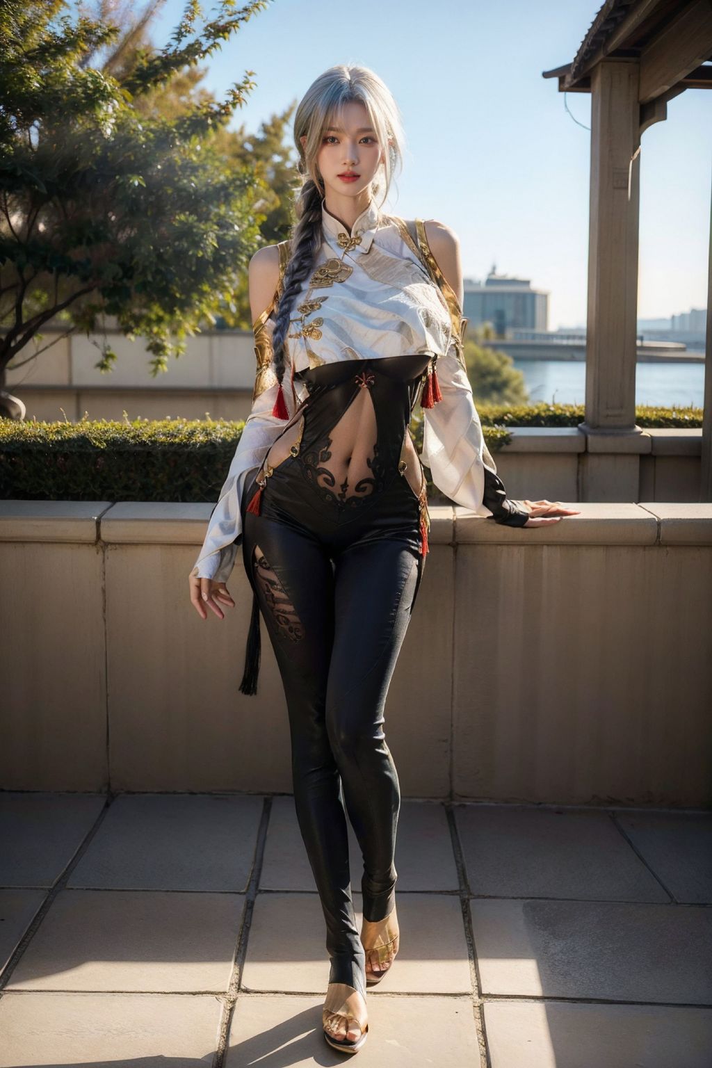 AI Tạo] Phong cách vẽ chân thực - Cosplay Kiếm Linh của chị gái (163 ảnh)