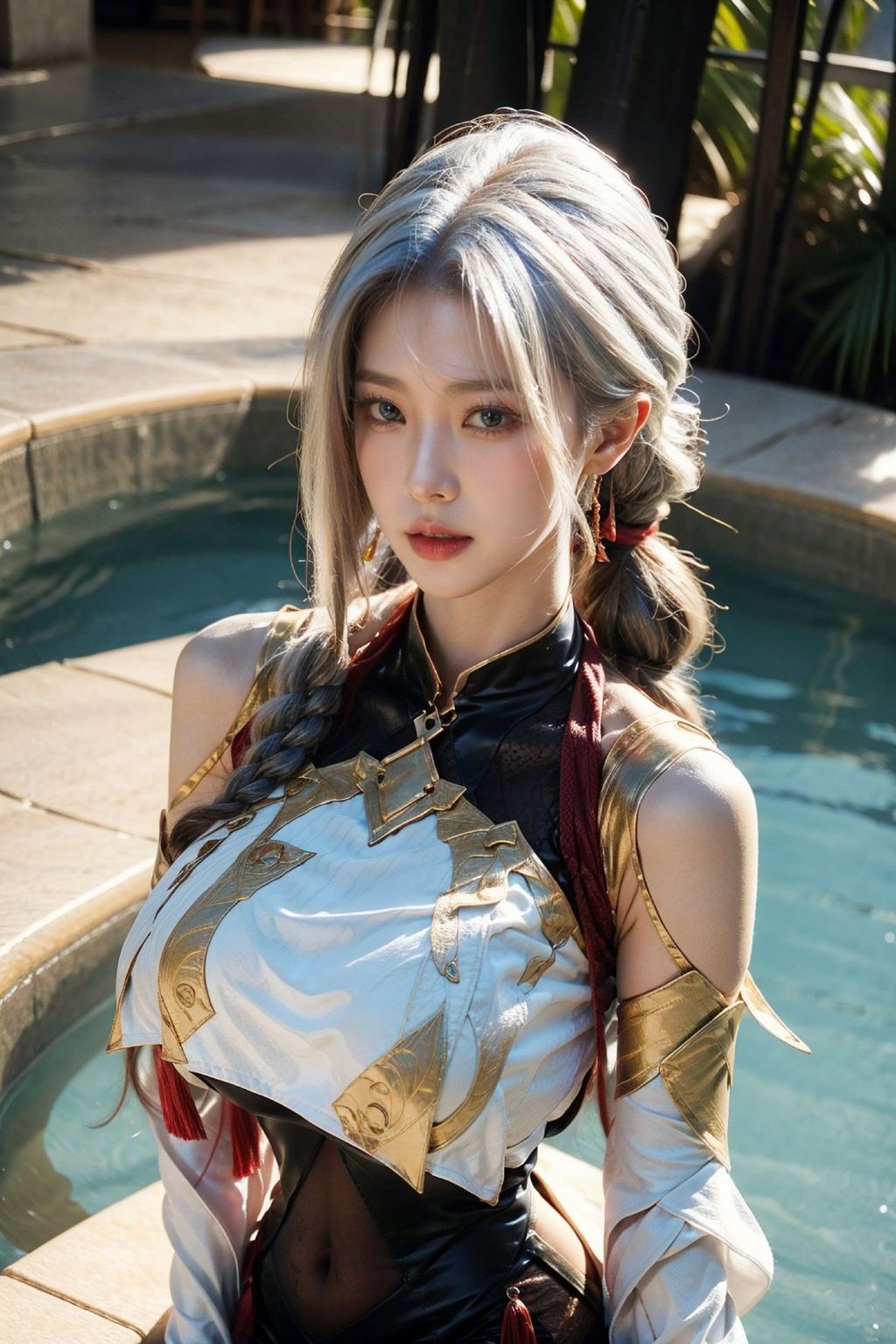 [AI Generated] 拟实画风-姐姐的剑灵COS (163 photos)