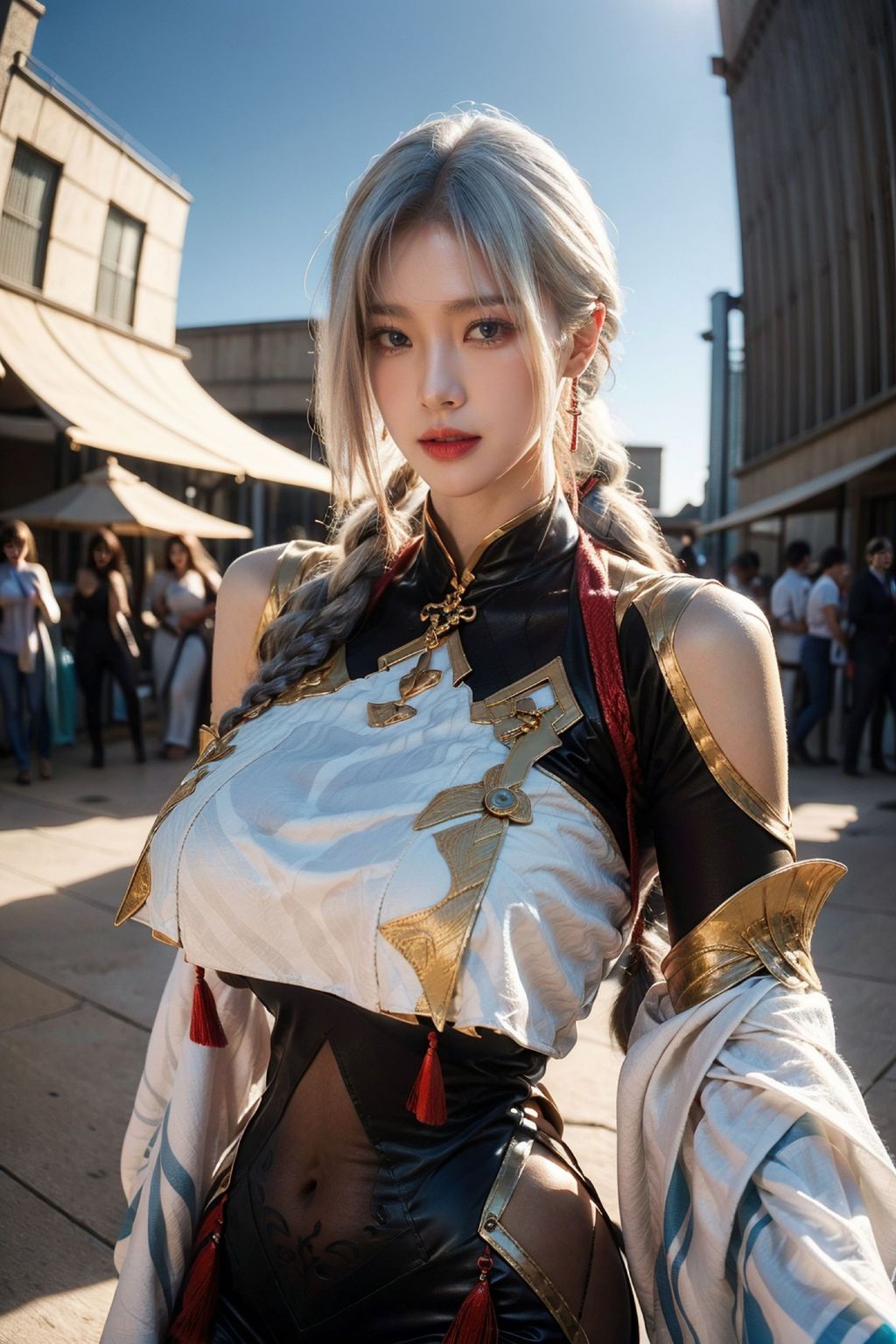 [AI Generated] 拟实画风-姐姐的剑灵COS (163 photos)