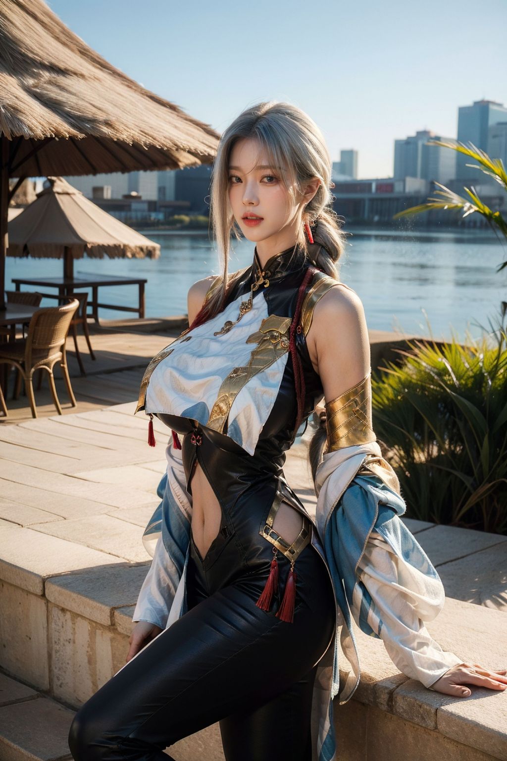 [AI Generated] 拟实画风-姐姐的剑灵COS (163 photos)