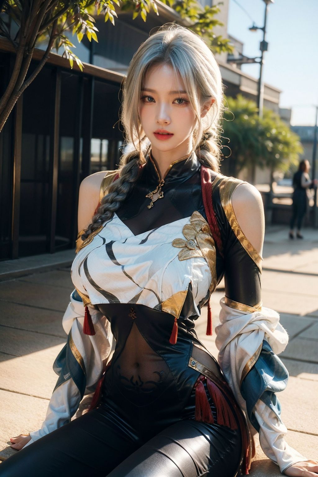 [AI Generated] 拟实画风-姐姐的剑灵COS (163 photos)