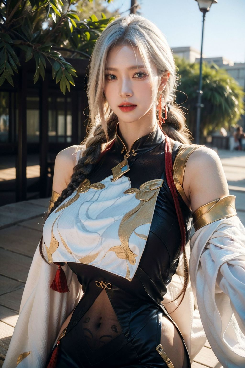 [AI Generated] 拟实画风-姐姐的剑灵COS (163 photos)