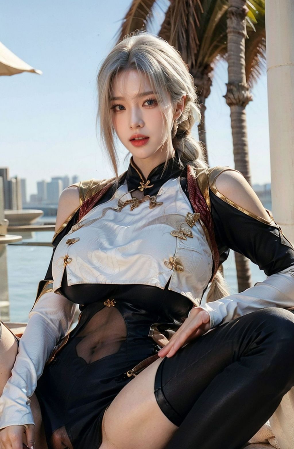[AI Generated] 拟实画风-姐姐的剑灵COS (163 photos)