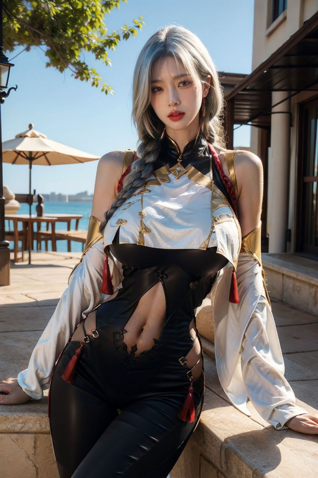 [AI Generated] 拟实画风-姐姐的剑灵COS (163 photos)