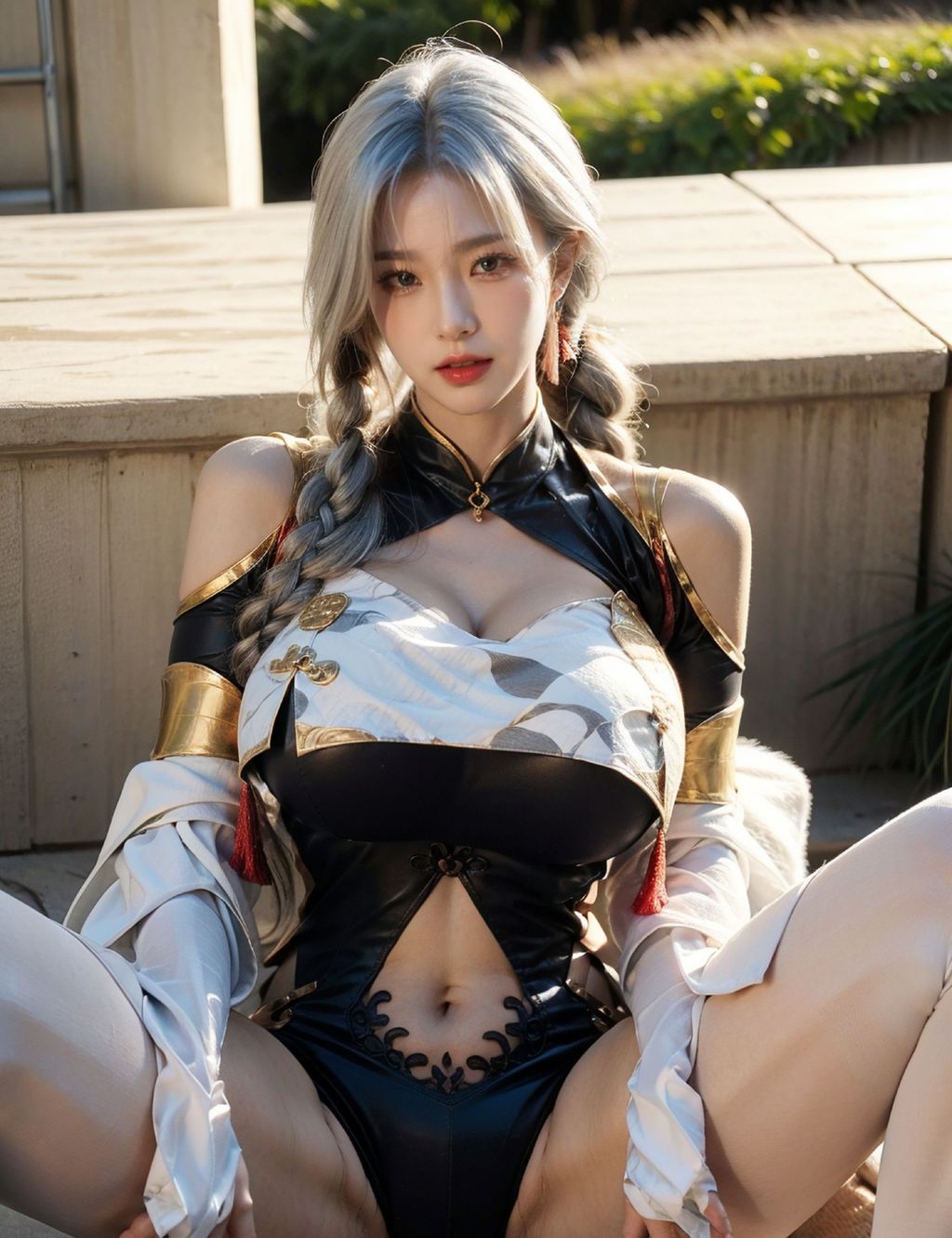 AI 제작 擬實画風 - 언니의 검령 COS (163장 사진)