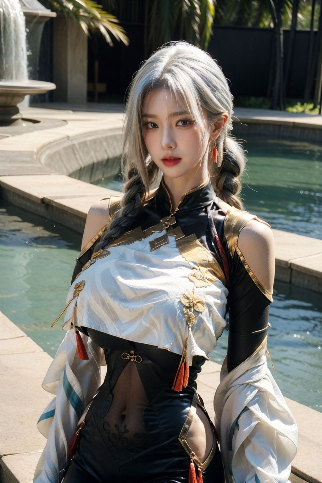[AI Generated] 拟实画风-姐姐的剑灵COS (163 photos)