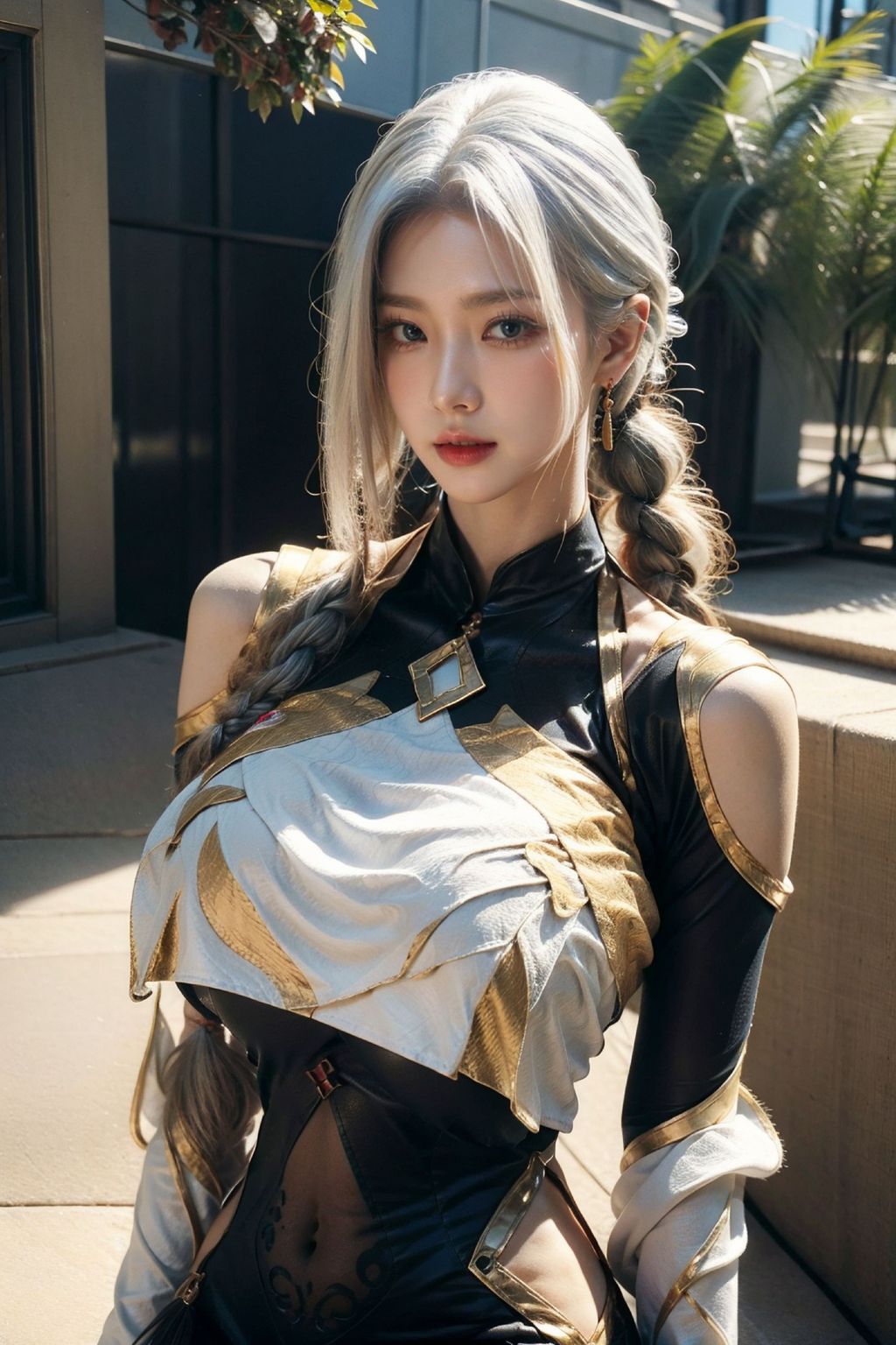 [AI Generated] 拟实画风-姐姐的剑灵COS (163 photos)