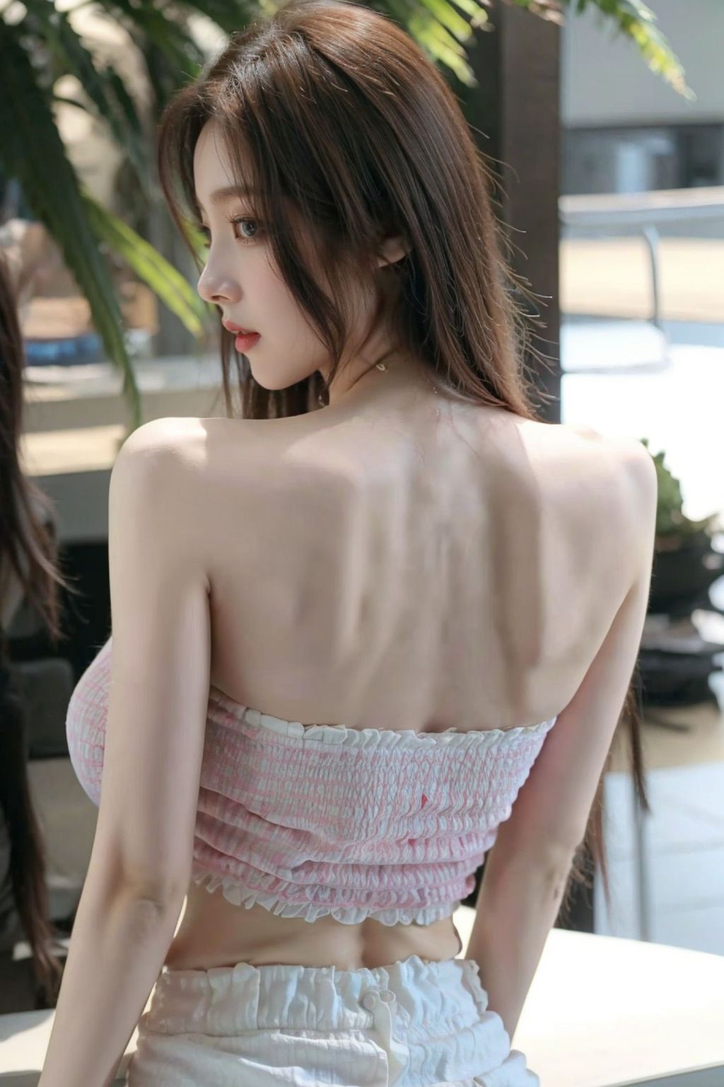 AI สร้าง] ภาพวาดสไตล์เหมือนจริง-พี่สาวข้างบ้านไปงานมังงะ (81 ภาพ)