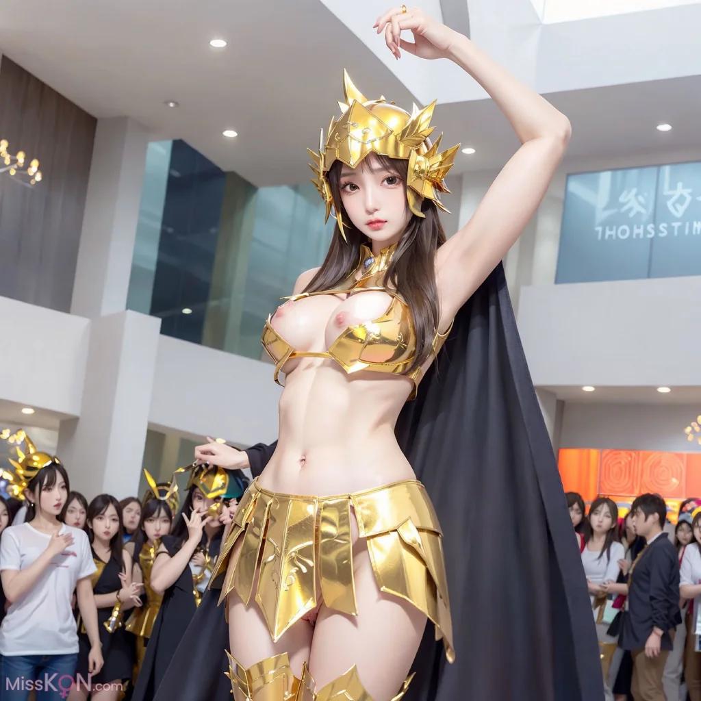AI-Generated Realistic Style - Saint Seiya (79 photos)