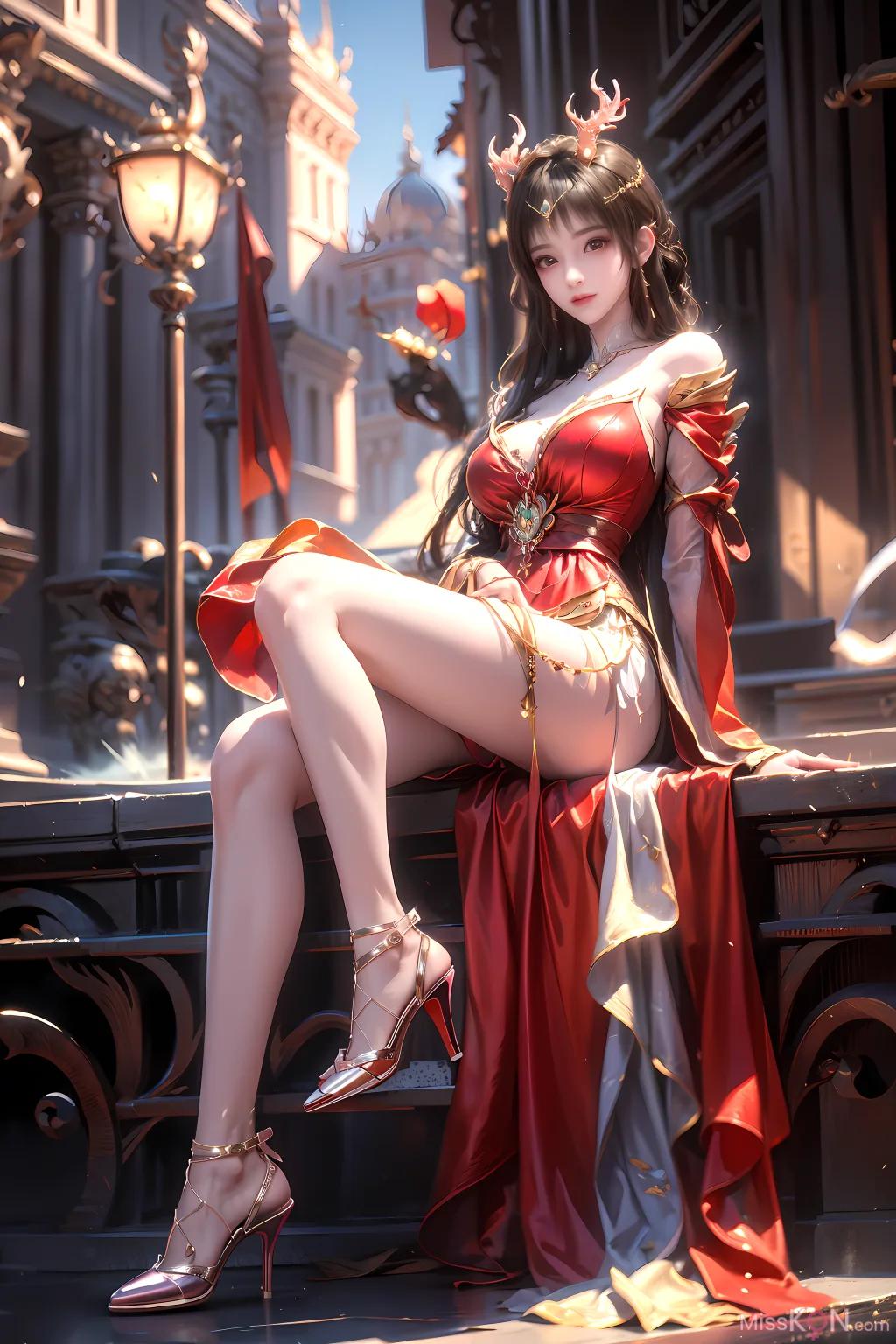 AI Generated 百炼成神–云落 (80 photos)