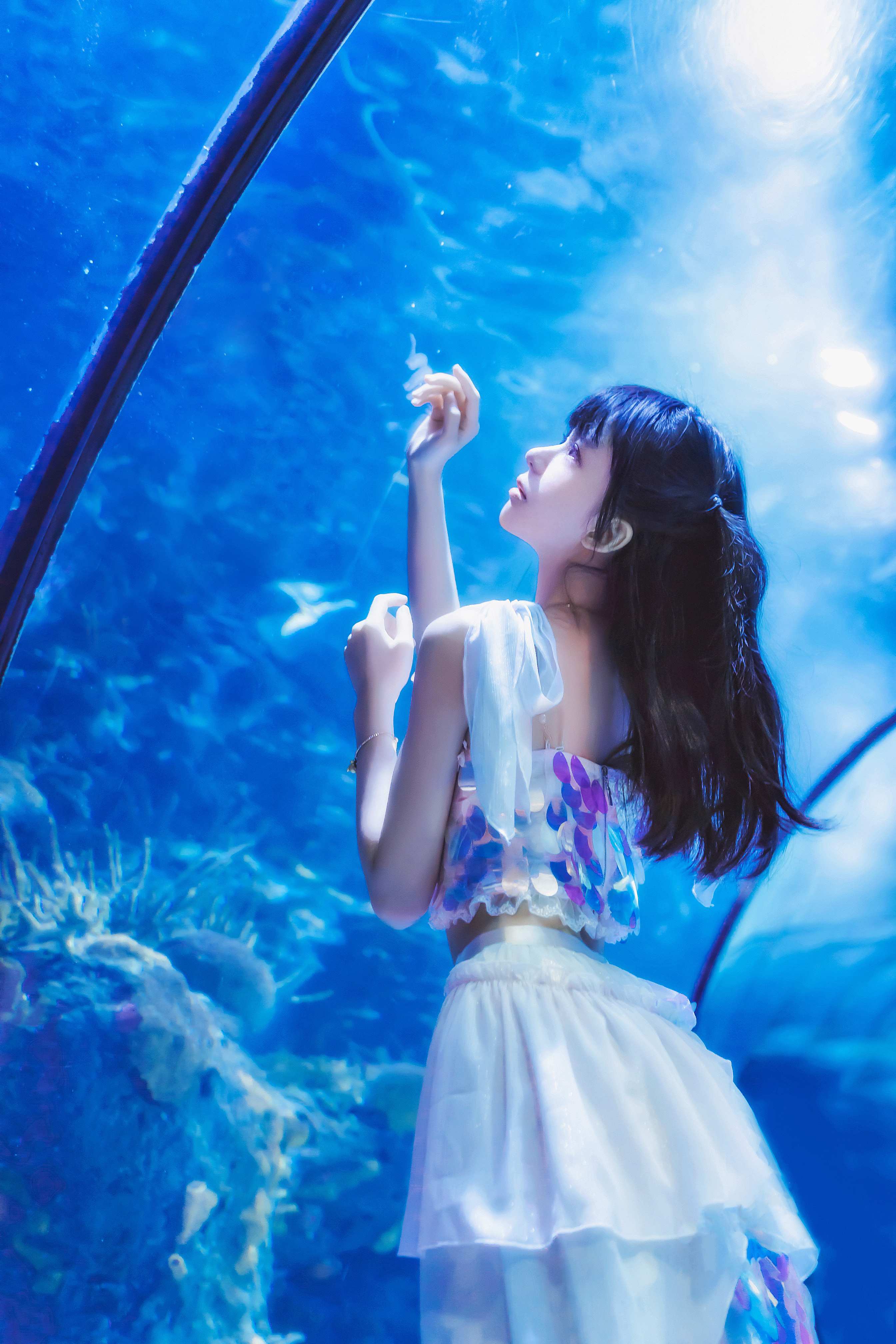 桜桃猫 - 水族館