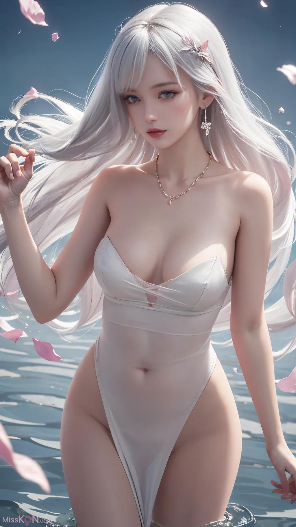 AI 生成 玉兔畫畫M (38 張照片)