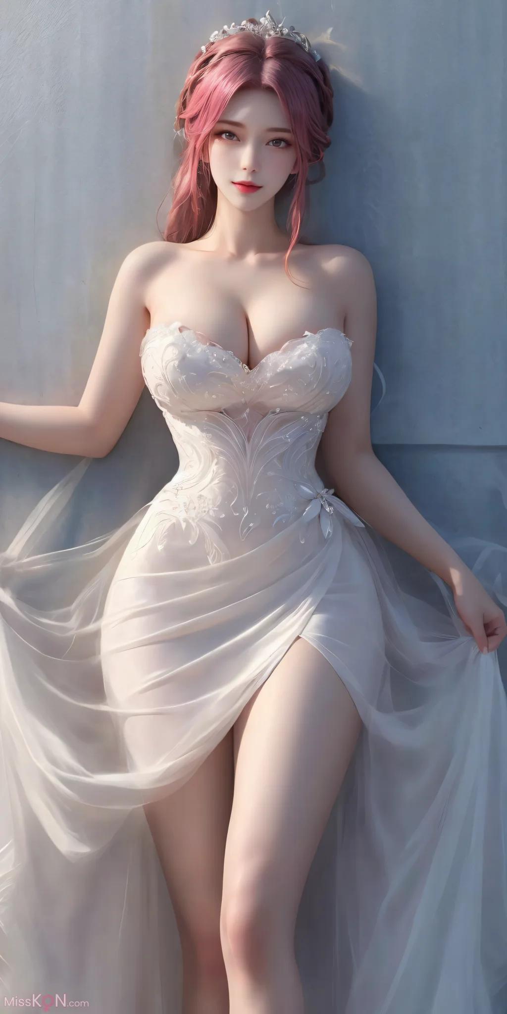 AI Generated] Star Transformation (Xīnxīng Biàn) Exquisite Wedding Dress Jiang Lì (70 photos)