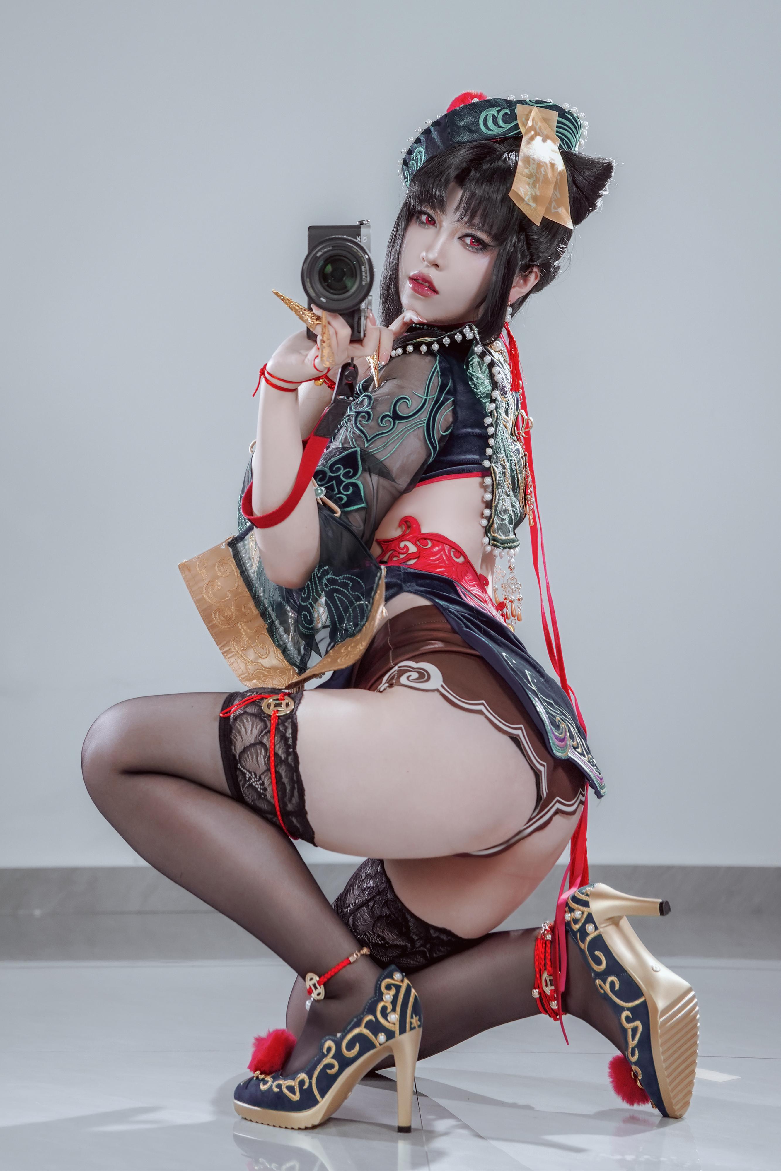 半半子 玉玲瓏 古風コスプレ