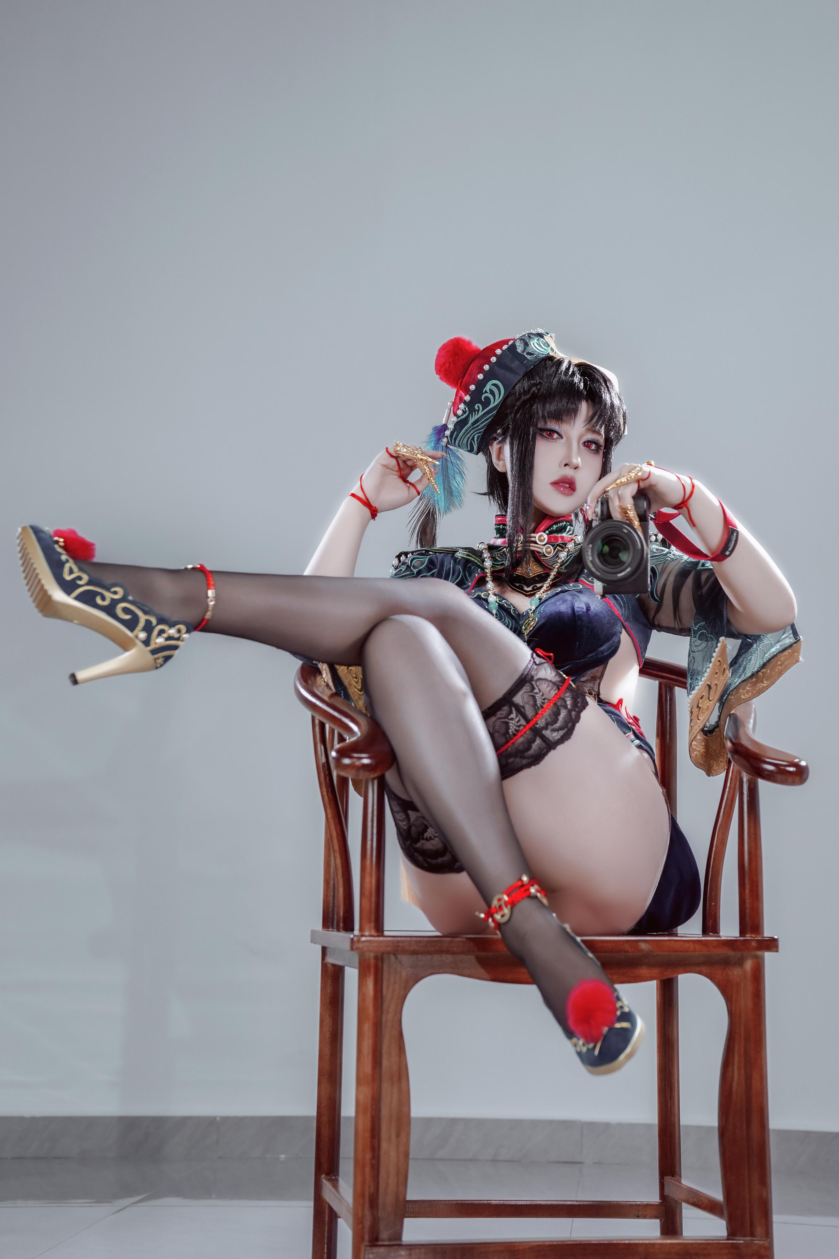 半半子 玉玲瓏 古風コスプレ